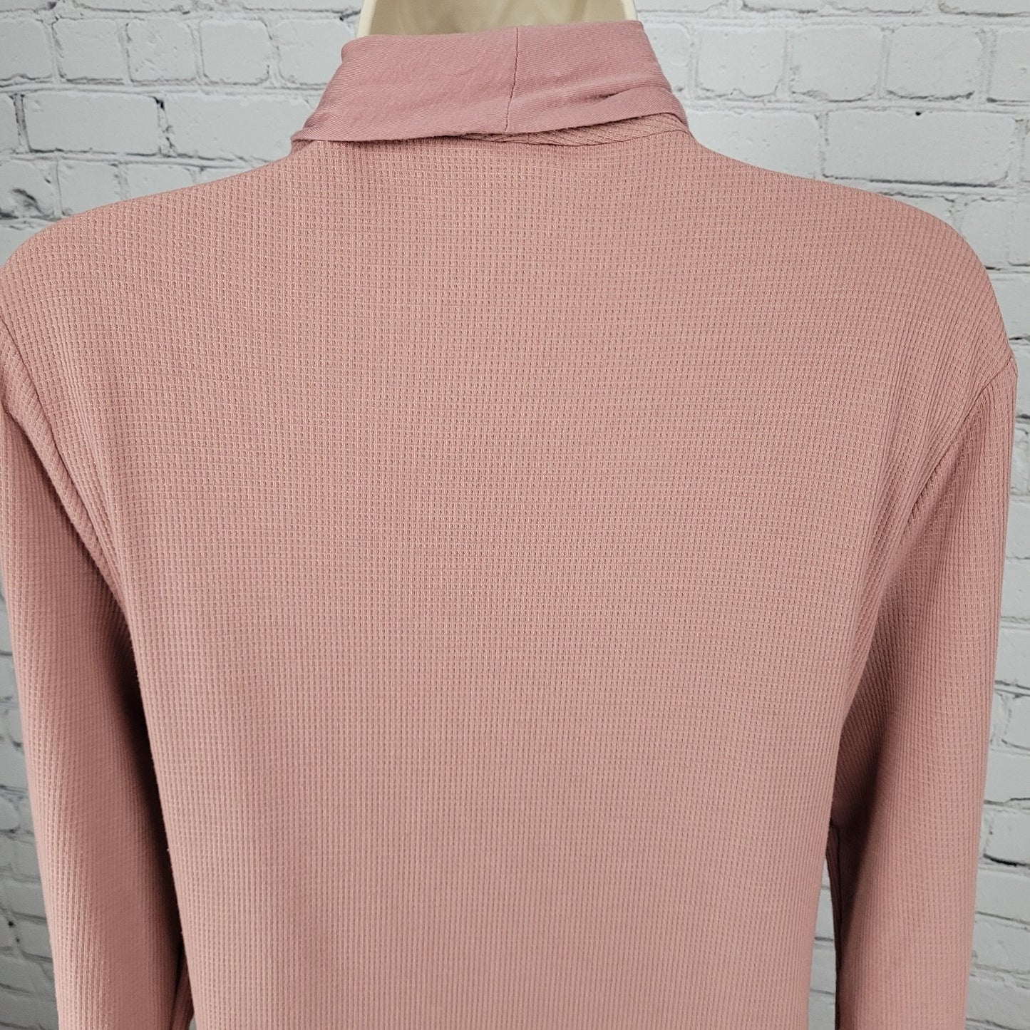 Athleta Pink Wind Down Sleep Robe Stretch Long Sleeve Pockets Size Large L