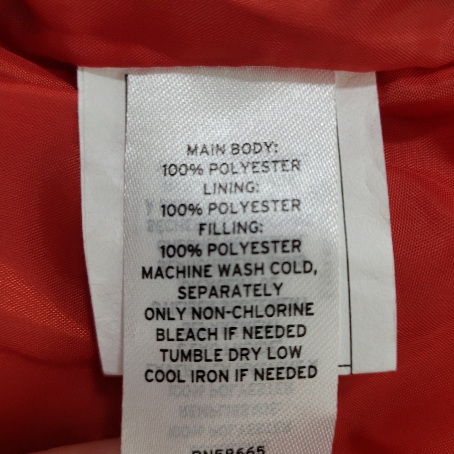 NWT ABOUND Red Insulated Lightweight Pockets Puffer Jacket Vest Size Small S