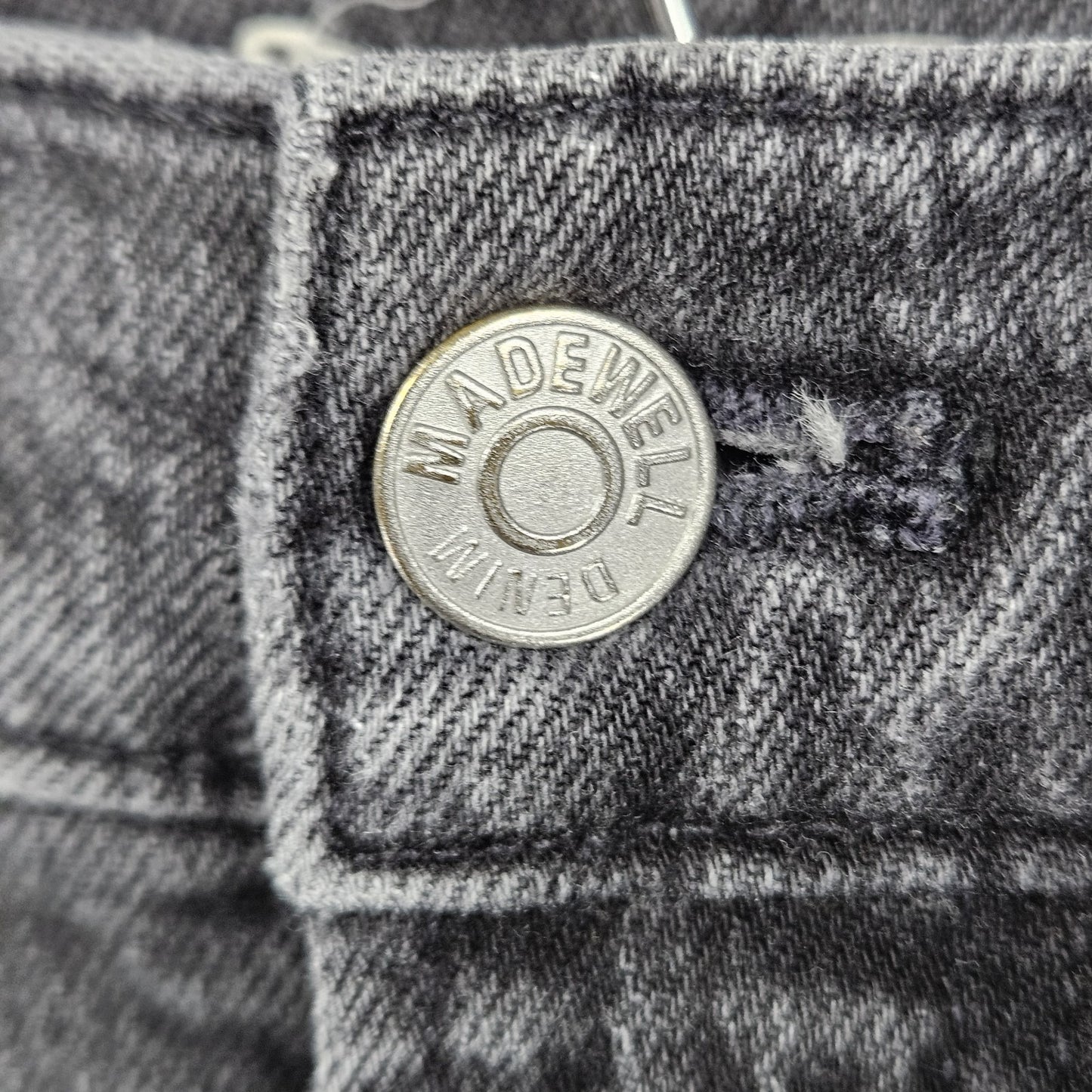 Madewell Grey The Perfect Vintage Jean High Rise Tapered Denim Jeans 27 (27x27)