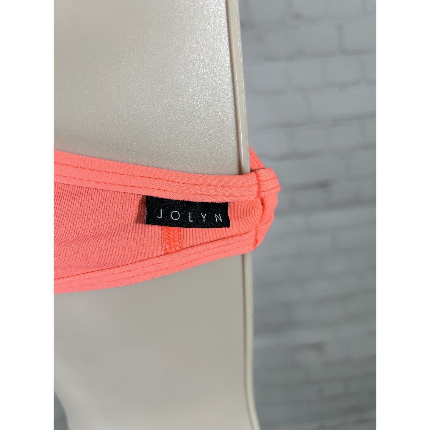 Jolyn Neon Pink Racerback Tomcat Adjustable Athletic Women’s Swimsuit Top XS