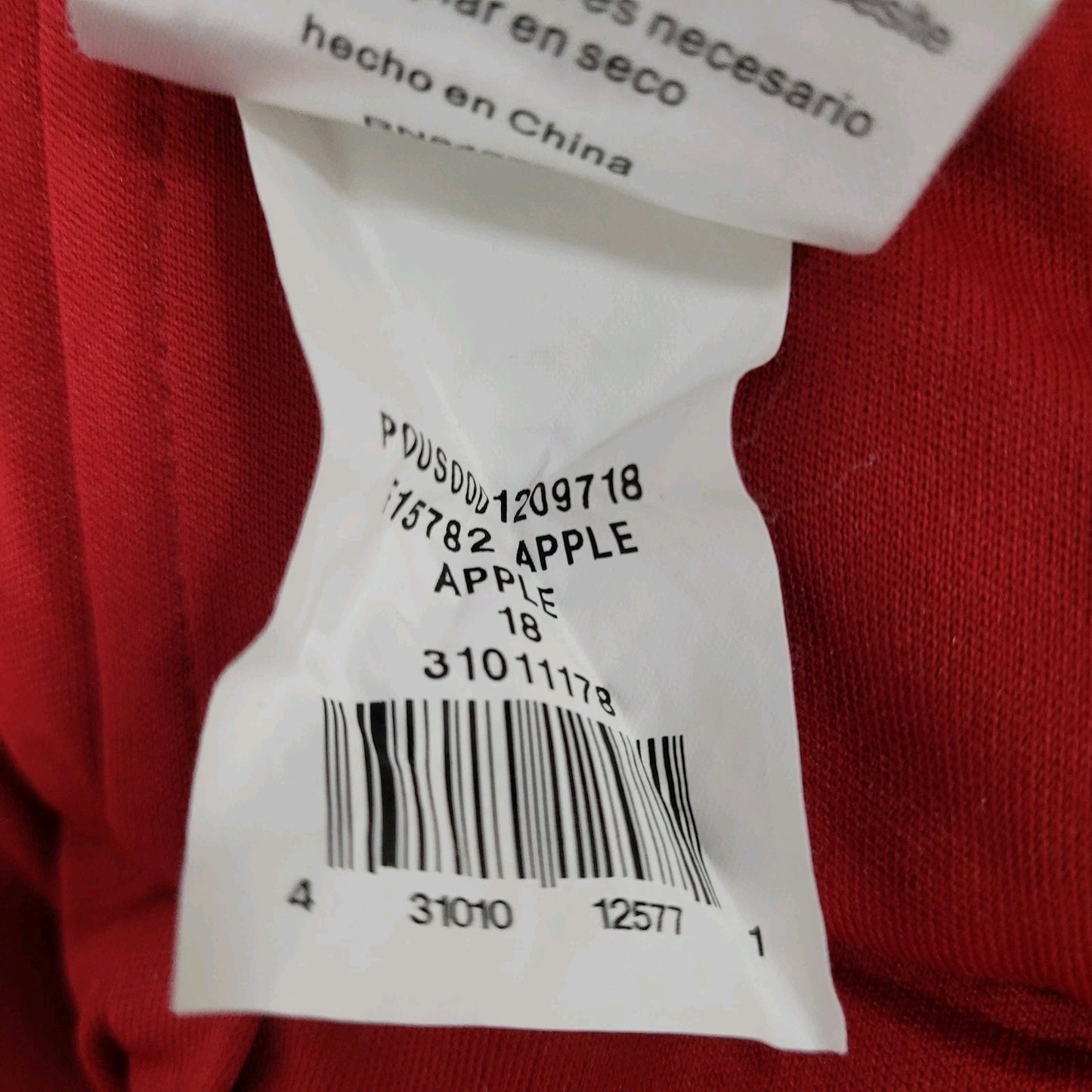 David's Bridal Apple Red Chiffon Empire Waist Pleated Strapless Gown Maxi Dress 18