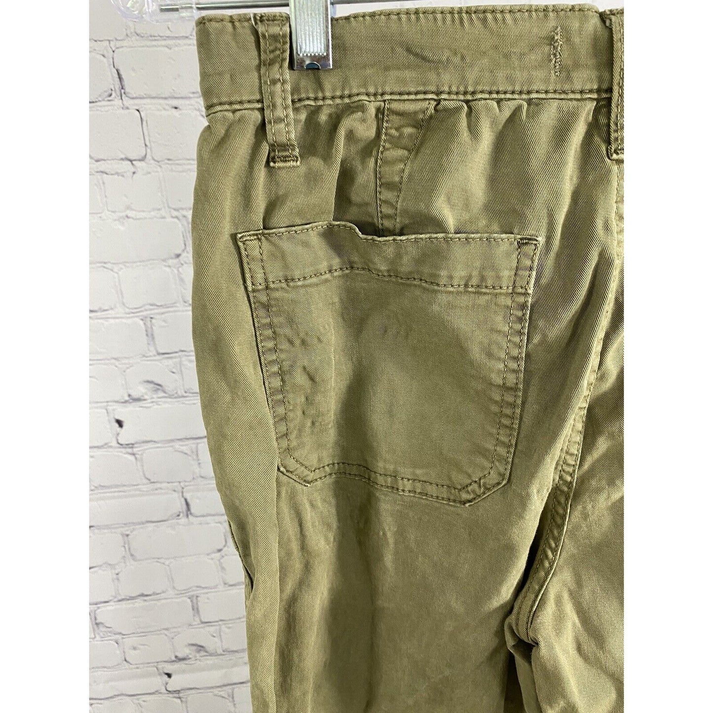 Madewell Pale Green Mid Rise Stovepipe Fatigue Pants Women’s W26” I25.5”