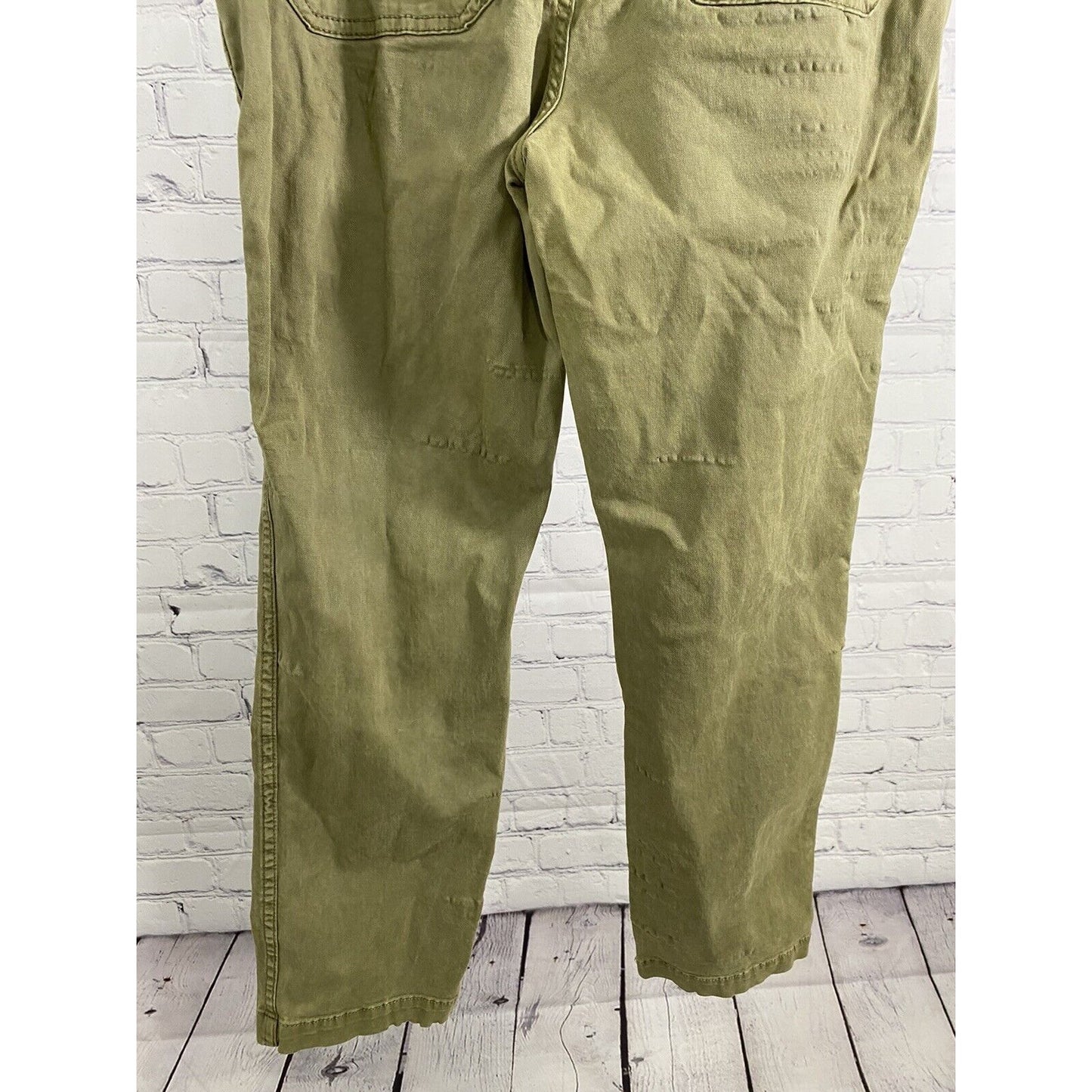 Madewell Pale Green Mid Rise Stovepipe Fatigue Pants Women’s W26” I25.5”