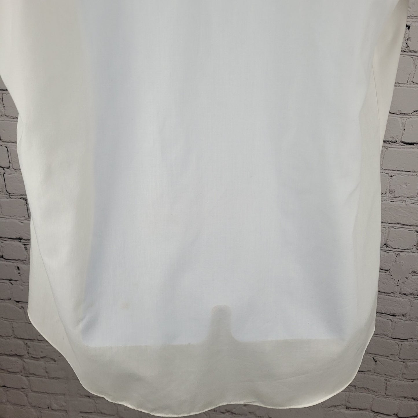 VTG ATD White Authentic Western Pearl Snap Short Sleeve Shirt Size 17 2XL