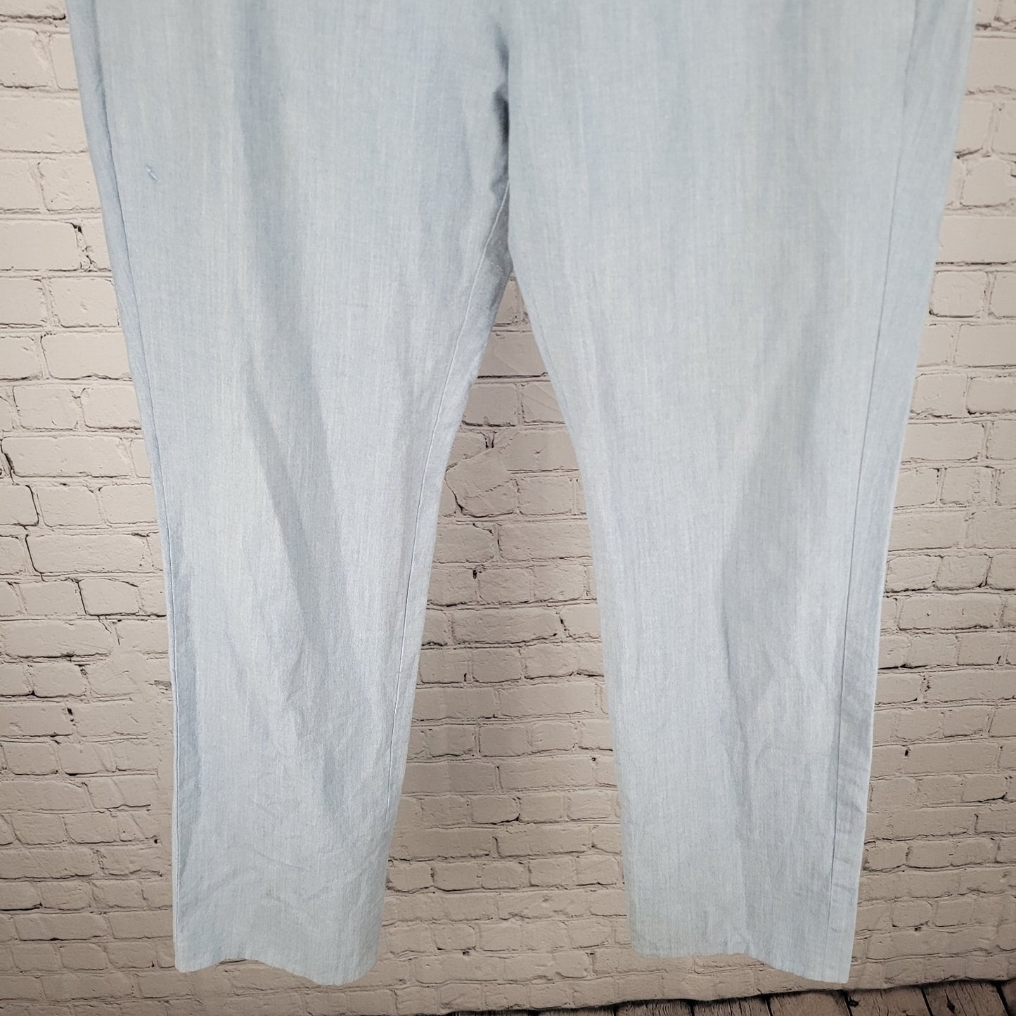 Bonobos Blue Italian Wool Blend Slim Straight Lightweight Pants Trousers (33x30)