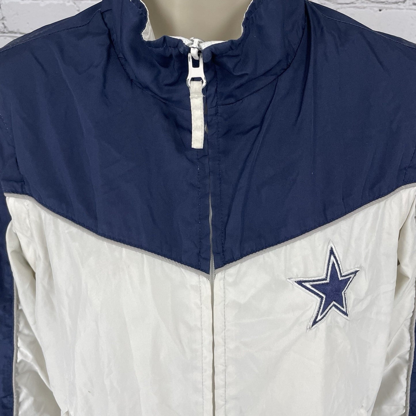 VTG G-III Apparel NFL Dallas Cowboys Lightweight Zipped Jacket Size Small