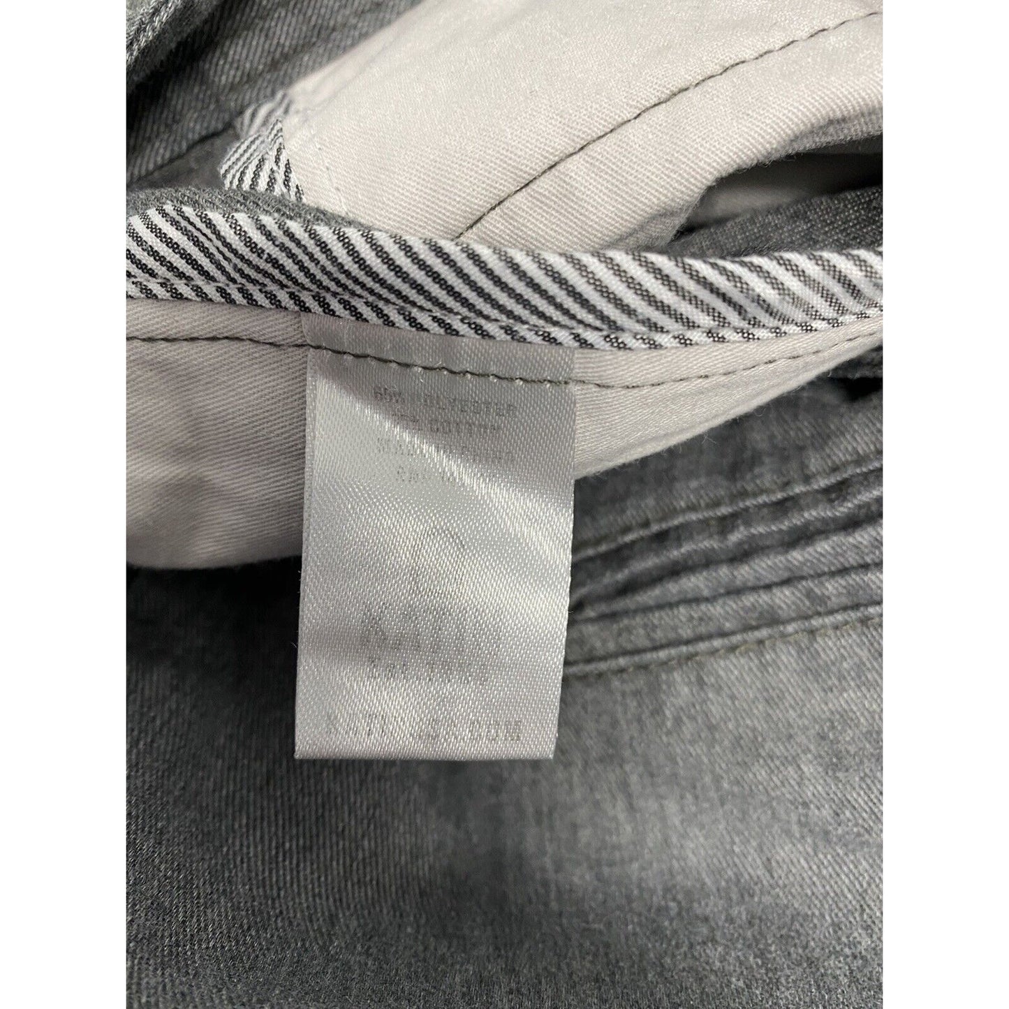 Katin American’s Surf Co Men’s Gray Bermuda Shorts Pockets Belt Loops Size 34