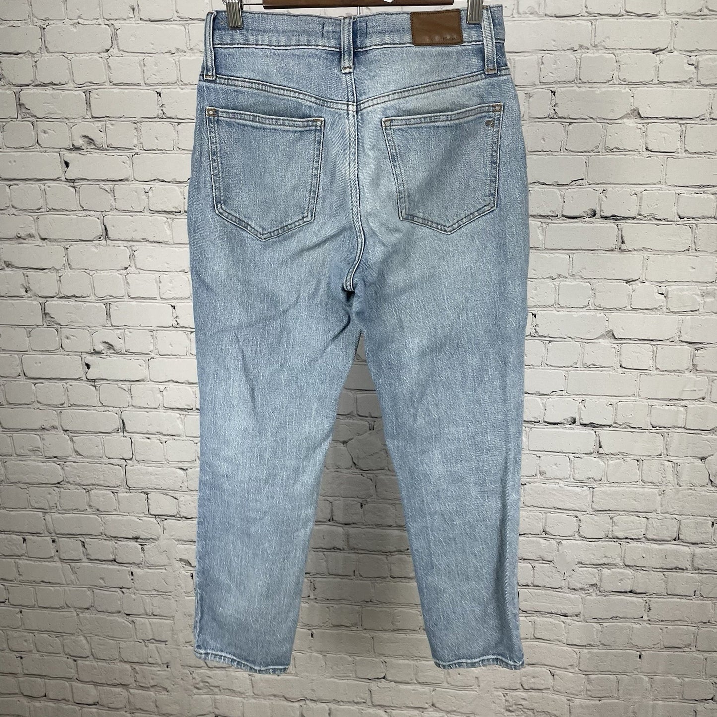 Madewell Blue Denim The Perfect Vintage Crop Jeans High Rise Size 27 (28x26)