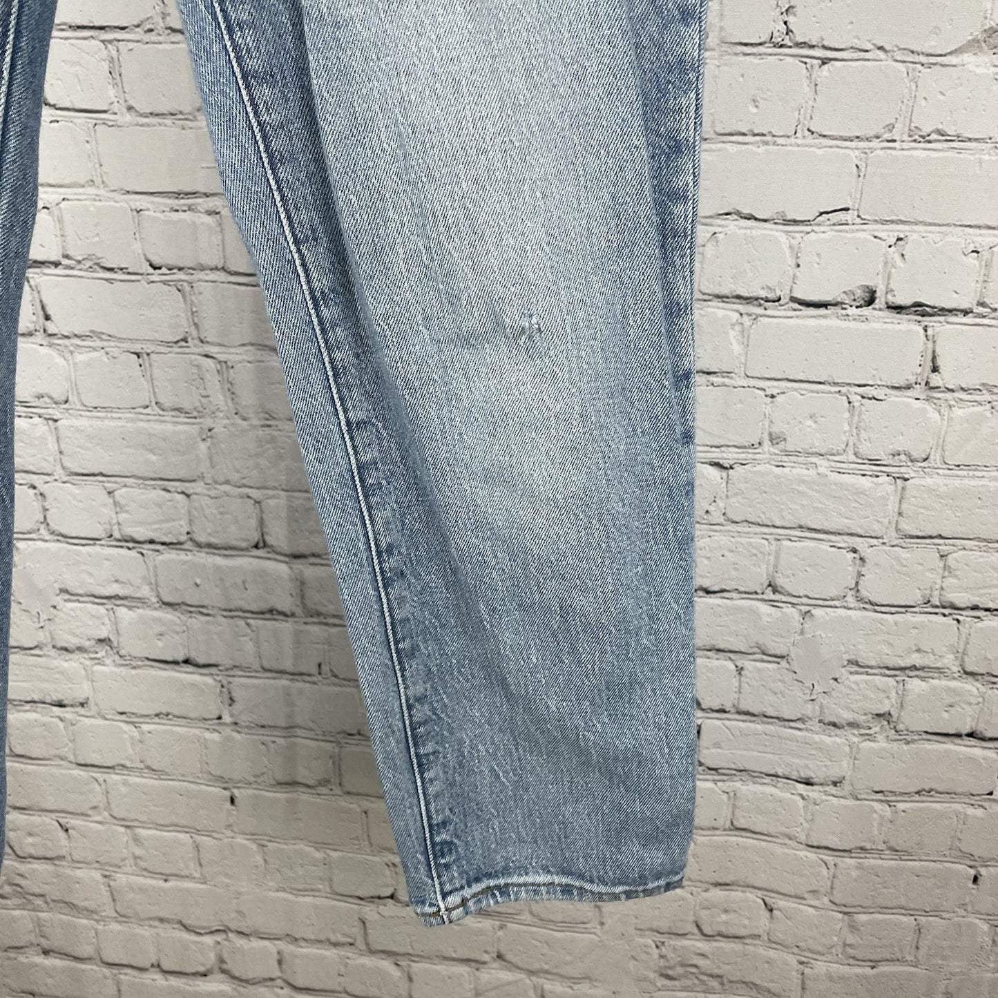 Madewell Blue Denim The Perfect Vintage Crop Jeans High Rise Size 27 (28x26)