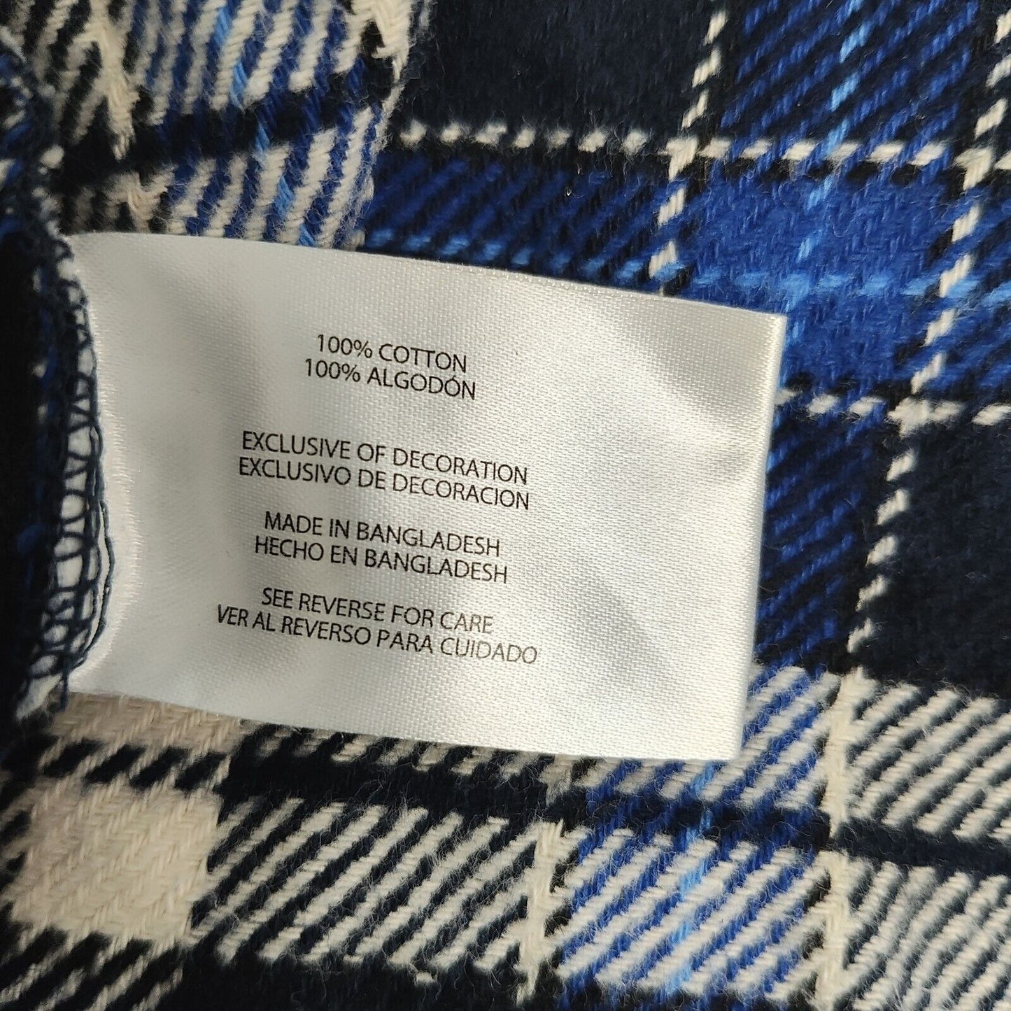 Orvis Classic Collections Plaid Thick Flannel Logo Shirt With Pockets Mens Large