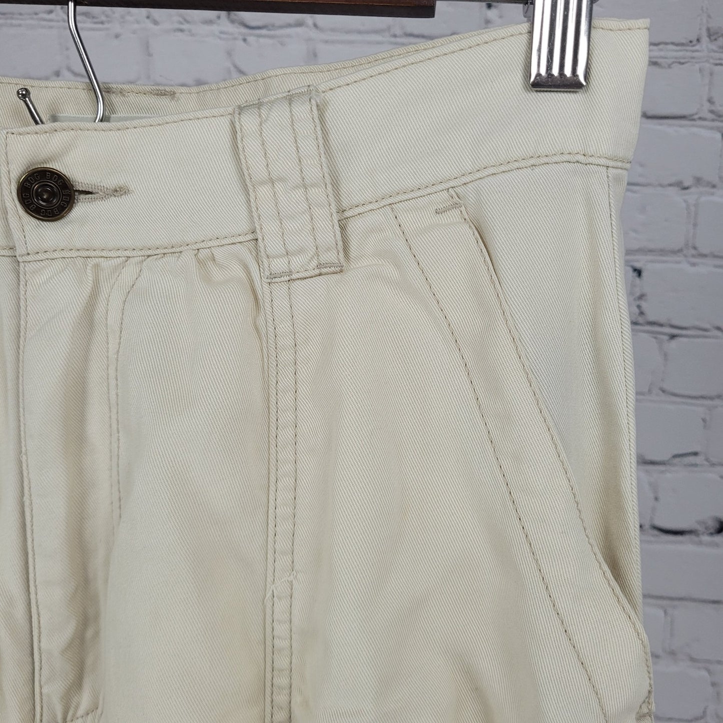Urban Outfitters Ivory Soft Twill Lightweight High Rise Pants Size 4 (26x27)