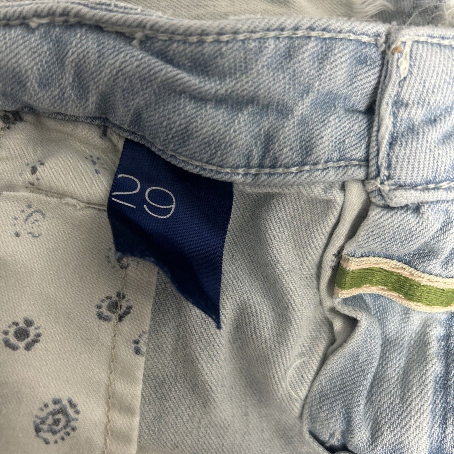 Pilcro Bleach Wash Distressed Frayed Women’s Hot Pants Shorts Sz 29 (33 x 1.5)