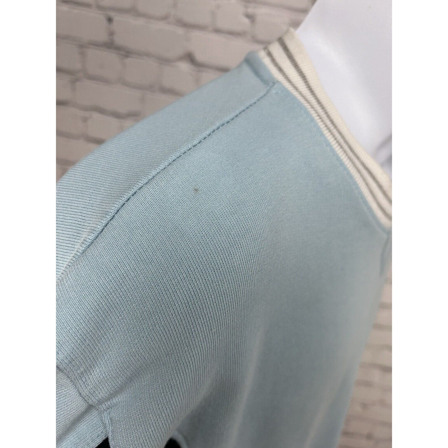 Hypland Blue Black Pullover Colorblock Sweatshirt Pockets Men’s L