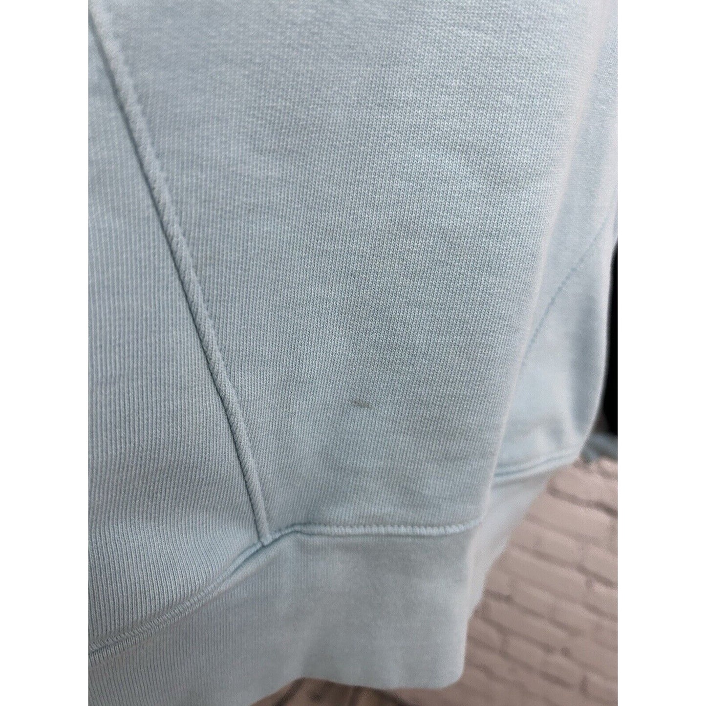 Hypland Blue Black Pullover Colorblock Sweatshirt Pockets Men’s L
