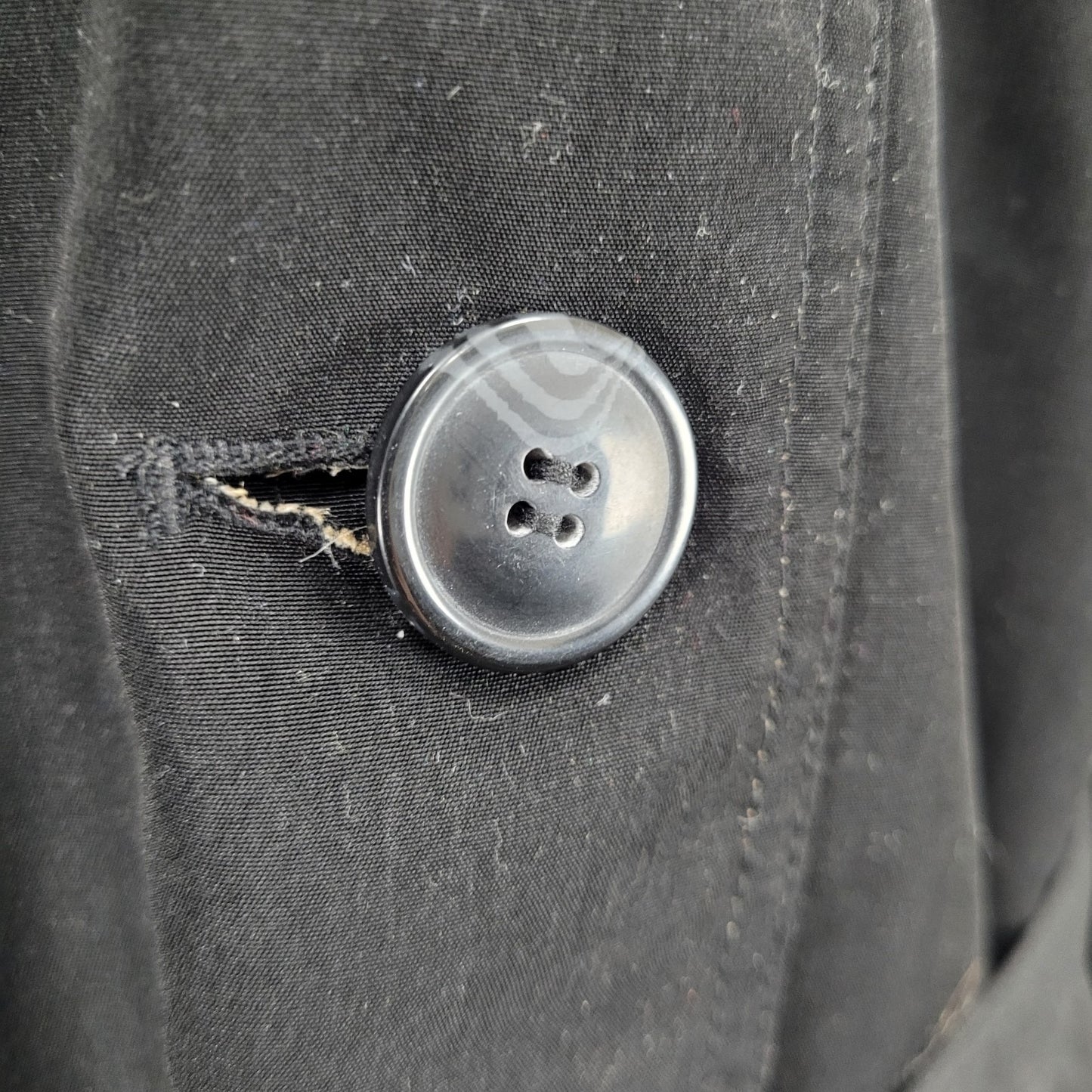 Misty Harbor Black Buttoned Removable Body Warmer Liner Hooded Jacket Size 3X