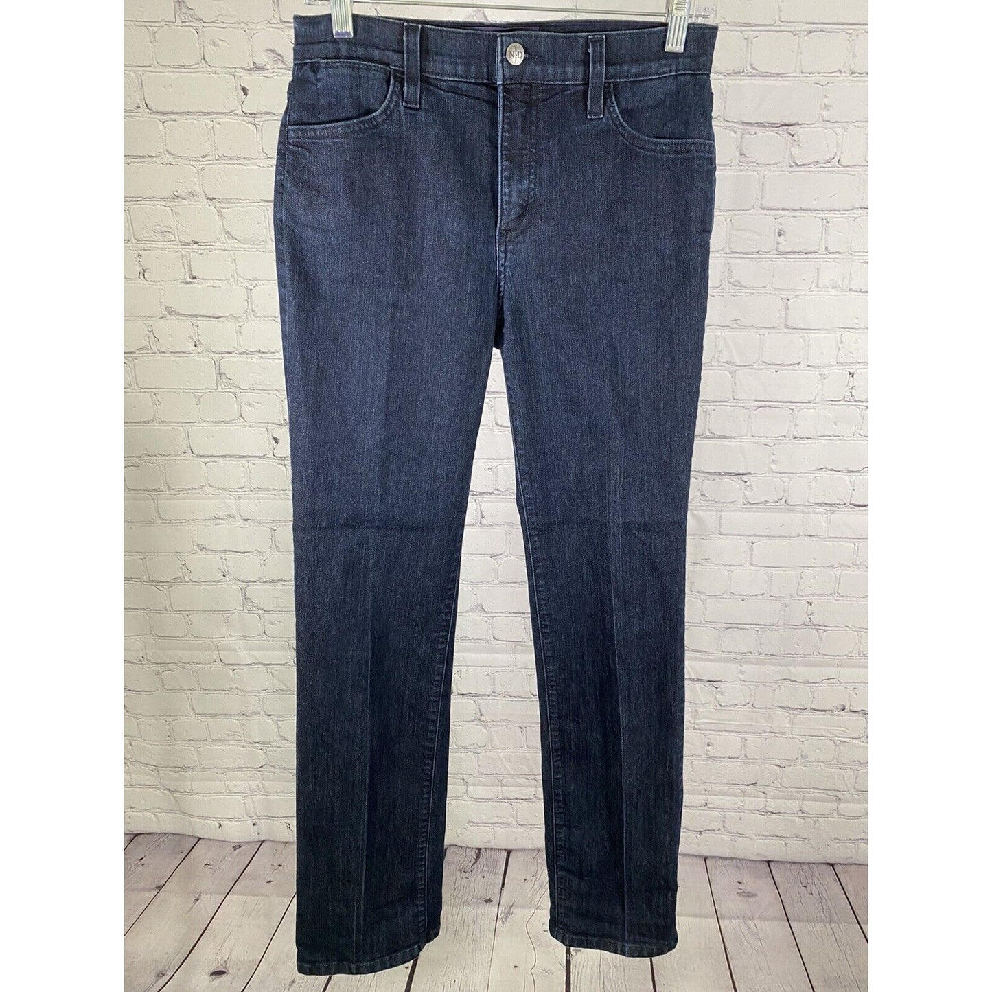 NYDJ Not Your Daughters Jeans Dark Wash Mid Rise Straight Leg Jeans (29 x 32)