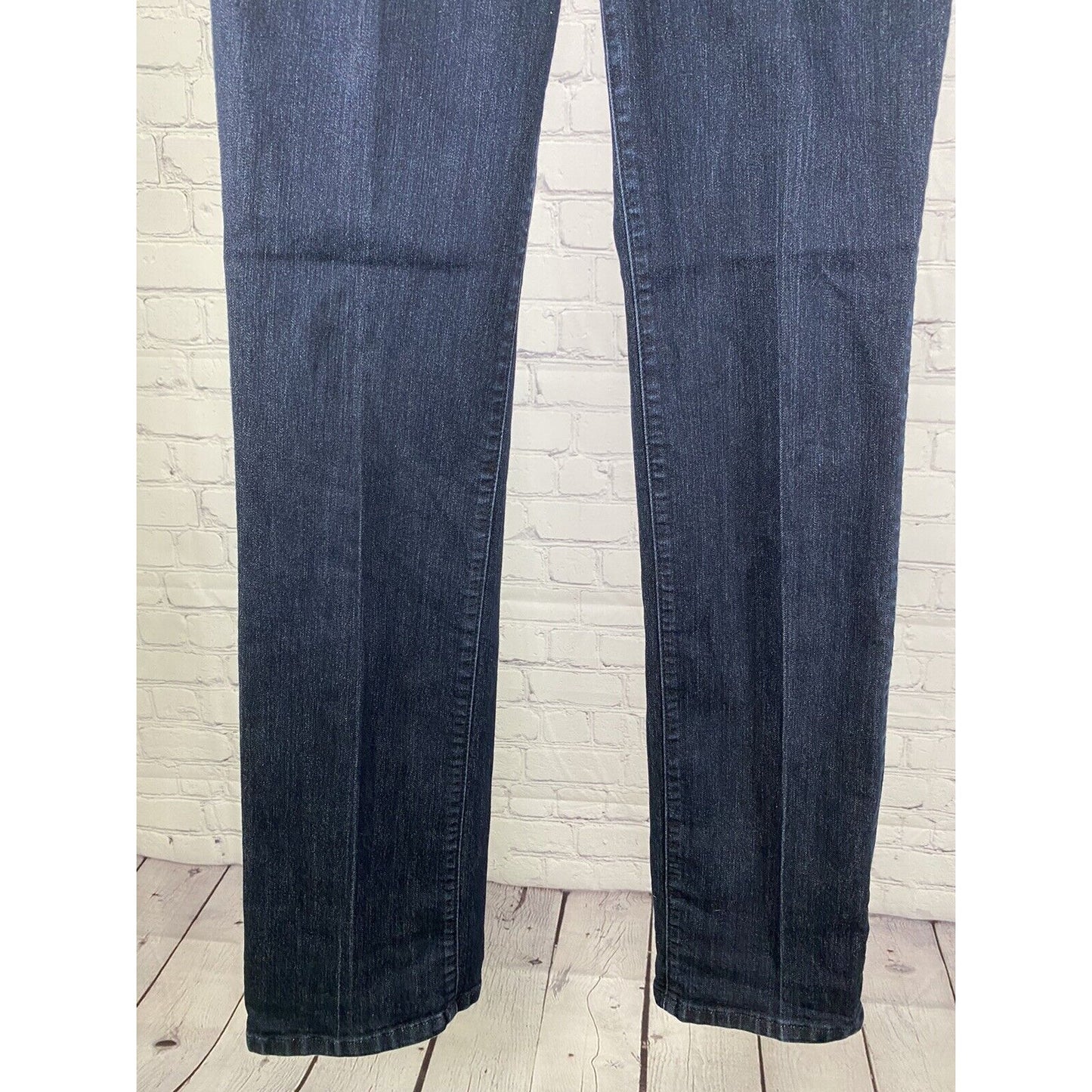 NYDJ Not Your Daughters Jeans Dark Wash Mid Rise Straight Leg Jeans (29 x 32)