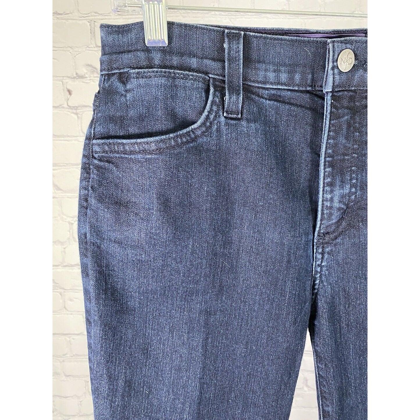 NYDJ Not Your Daughters Jeans Dark Wash Mid Rise Straight Leg Jeans (29 x 32)
