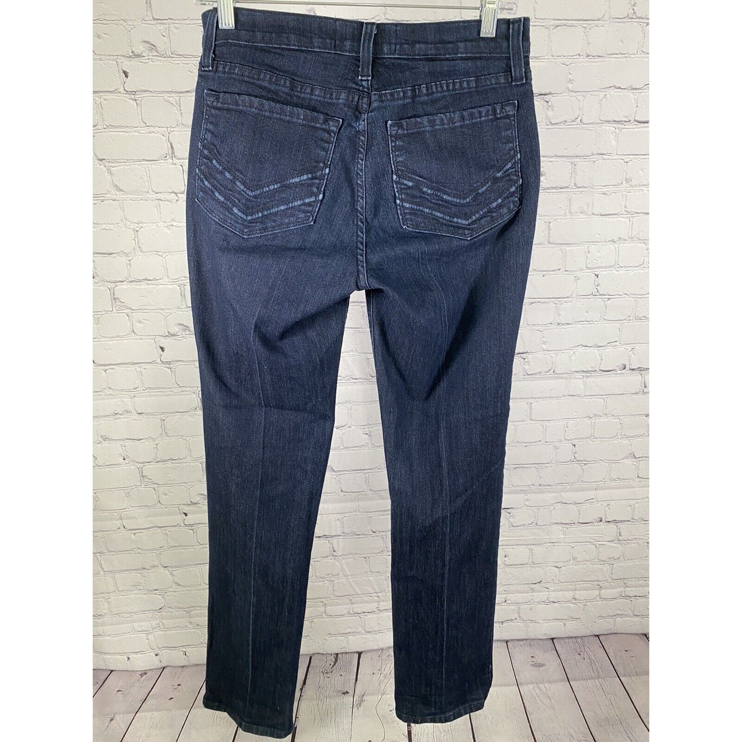 NYDJ Not Your Daughters Jeans Dark Wash Mid Rise Straight Leg Jeans (29 x 32)