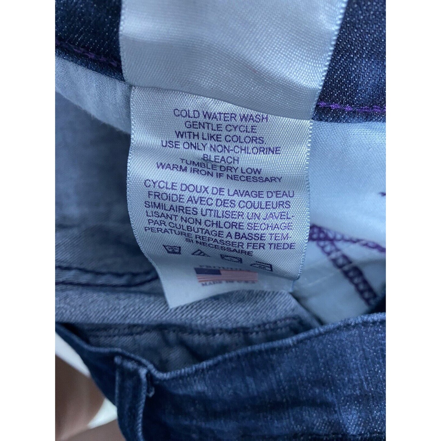 NYDJ Not Your Daughters Jeans Dark Wash Mid Rise Straight Leg Jeans (29 x 32)