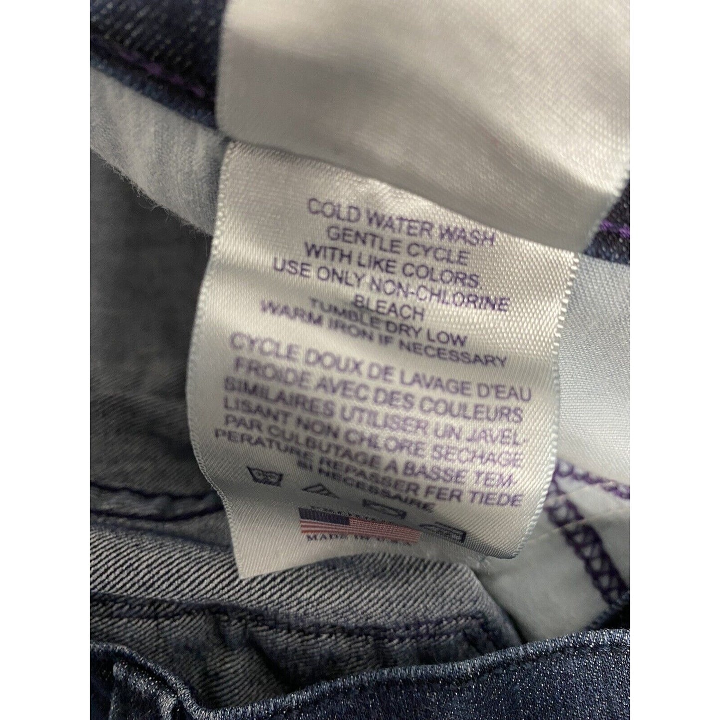 NYDJ Not Your Daughters Jeans Dark Wash Mid Rise Straight Leg Jeans (29 x 32)