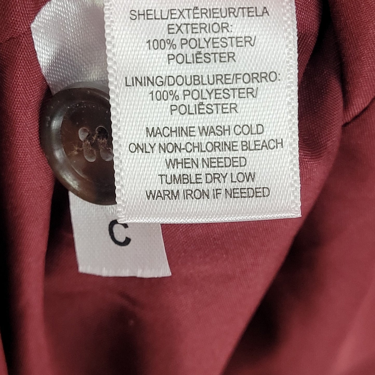 Loft Ann Taylor Deep Red Lightweight Open Shawl Lapel Blazer Jacket Size 2