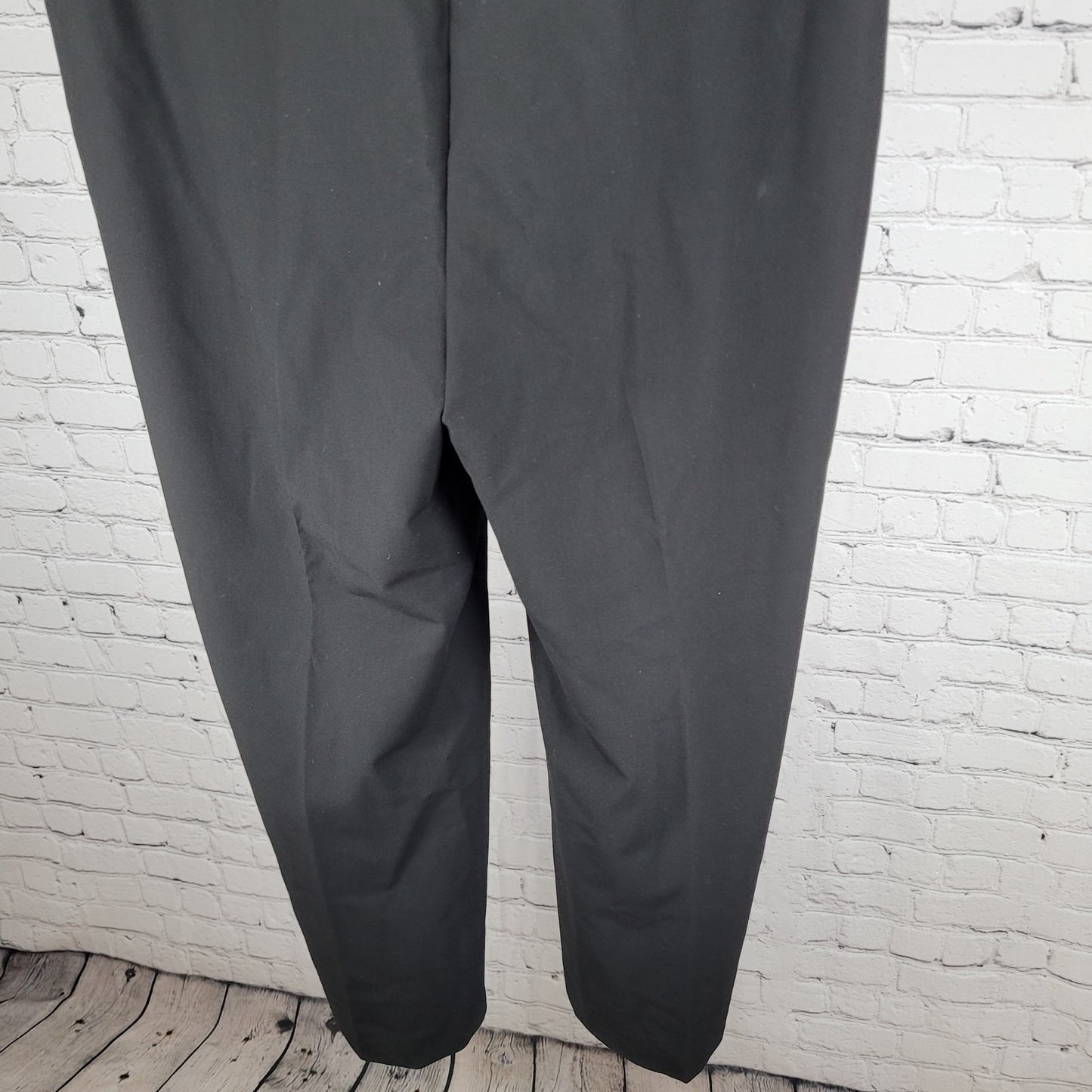NWT J.CREW Carreman Black France Designed High Rise Dress Pants Size 22 (44x32)