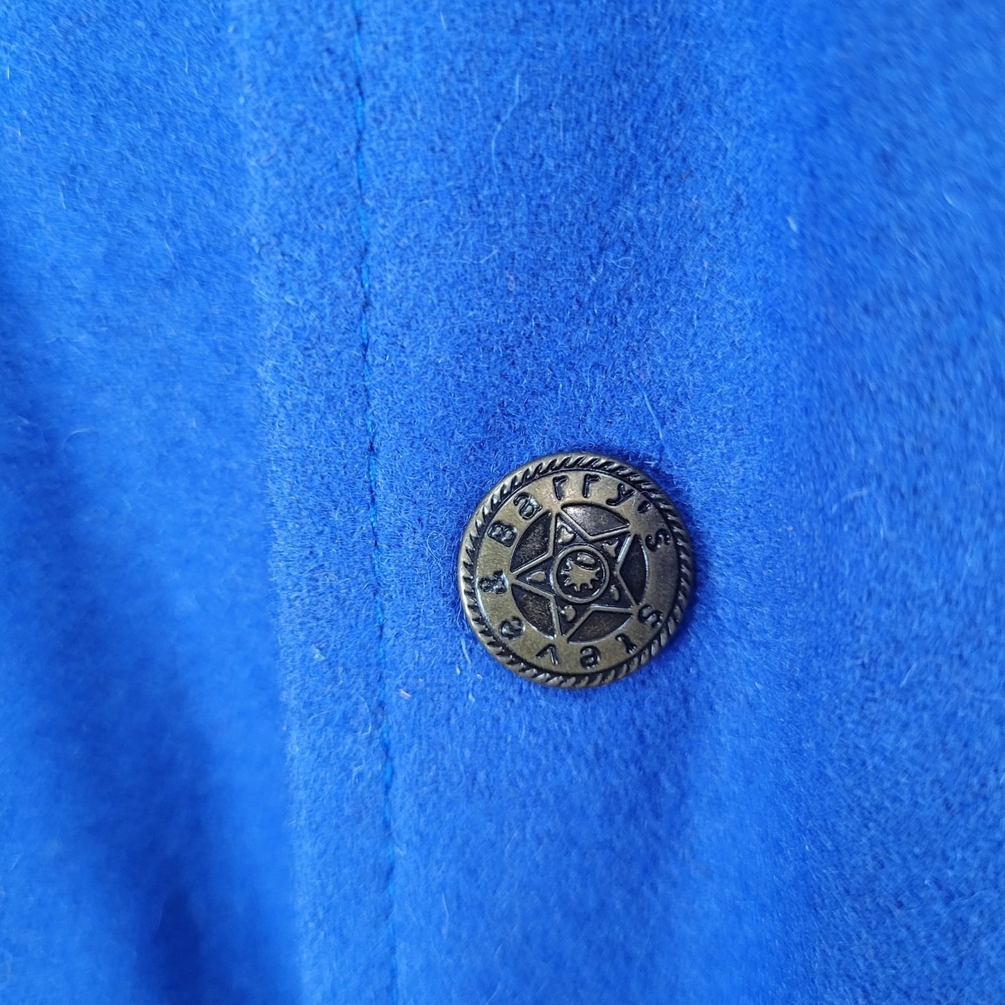 SLU Saint Louis University Light Weight Letterman Varsity Snap Jacket Size XL