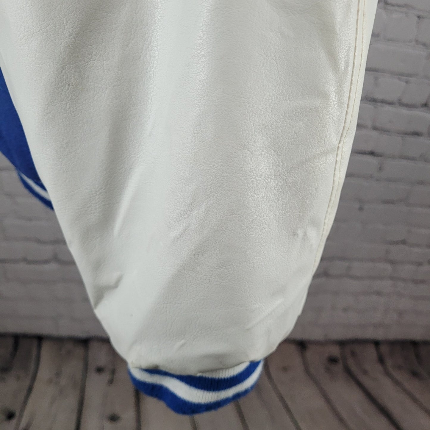 SLU Saint Louis University Light Weight Letterman Varsity Snap Jacket Size XL