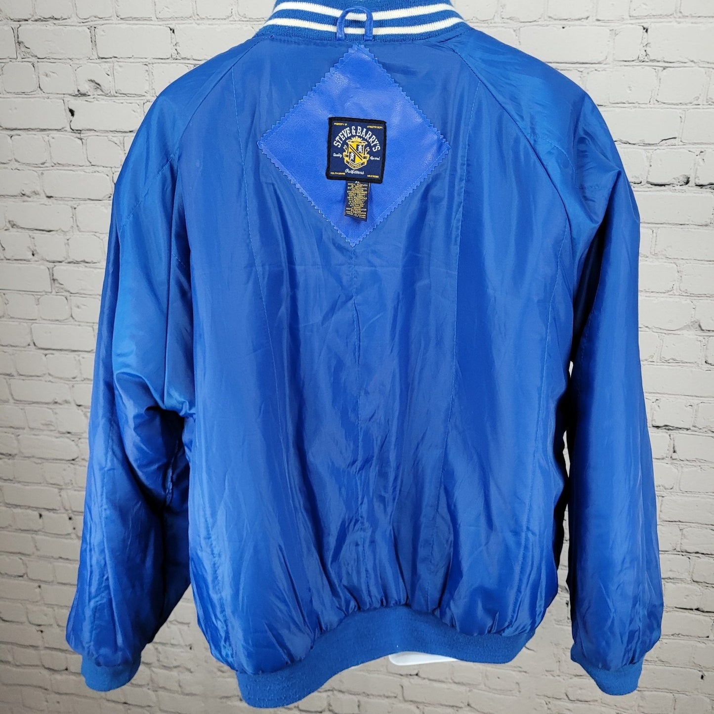 SLU Saint Louis University Light Weight Letterman Varsity Snap Jacket Size XL
