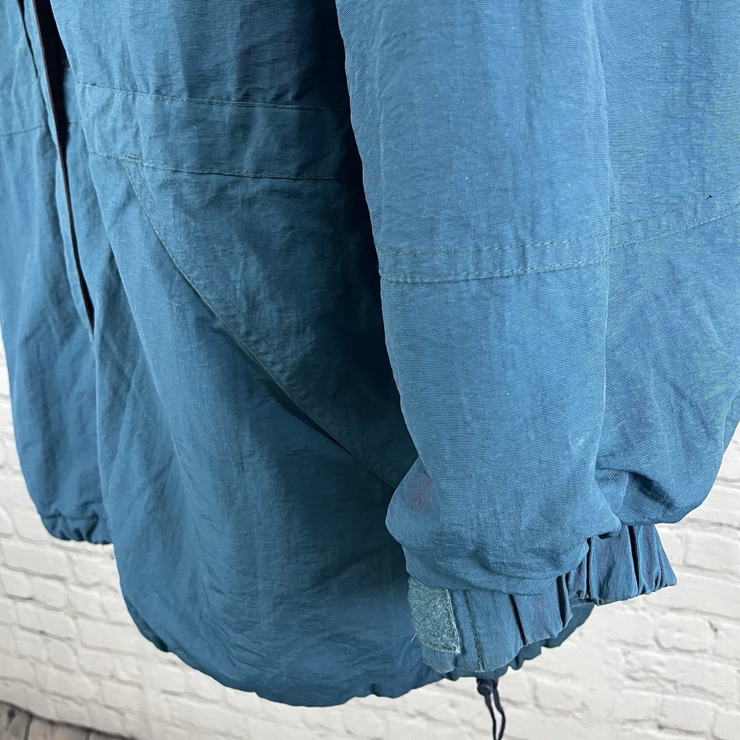 VTG Columbia Blue Granite Peak Multiple Zipped Pockets Lined Jacket Size Large L