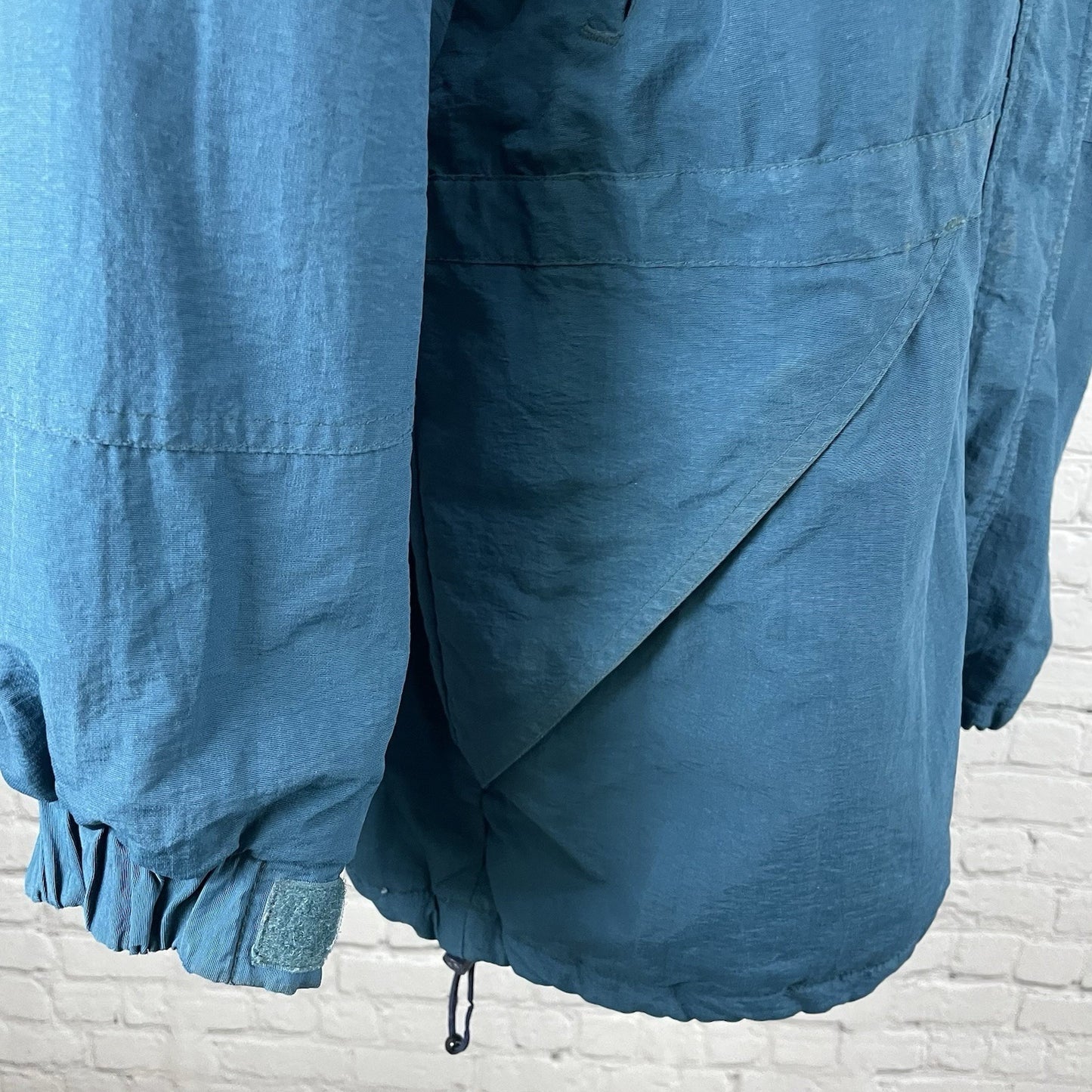 VTG Columbia Blue Granite Peak Multiple Zipped Pockets Lined Jacket Size Large L