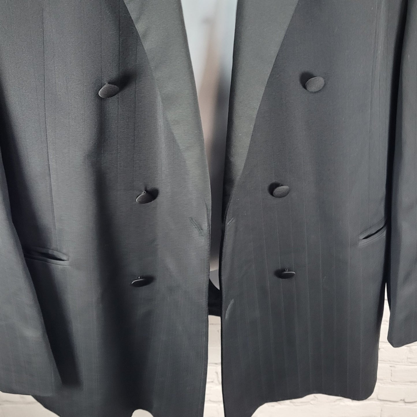 Moss Bros Italian Wool Super 120's Limited Edition Double Breasted Tuxedo 42L