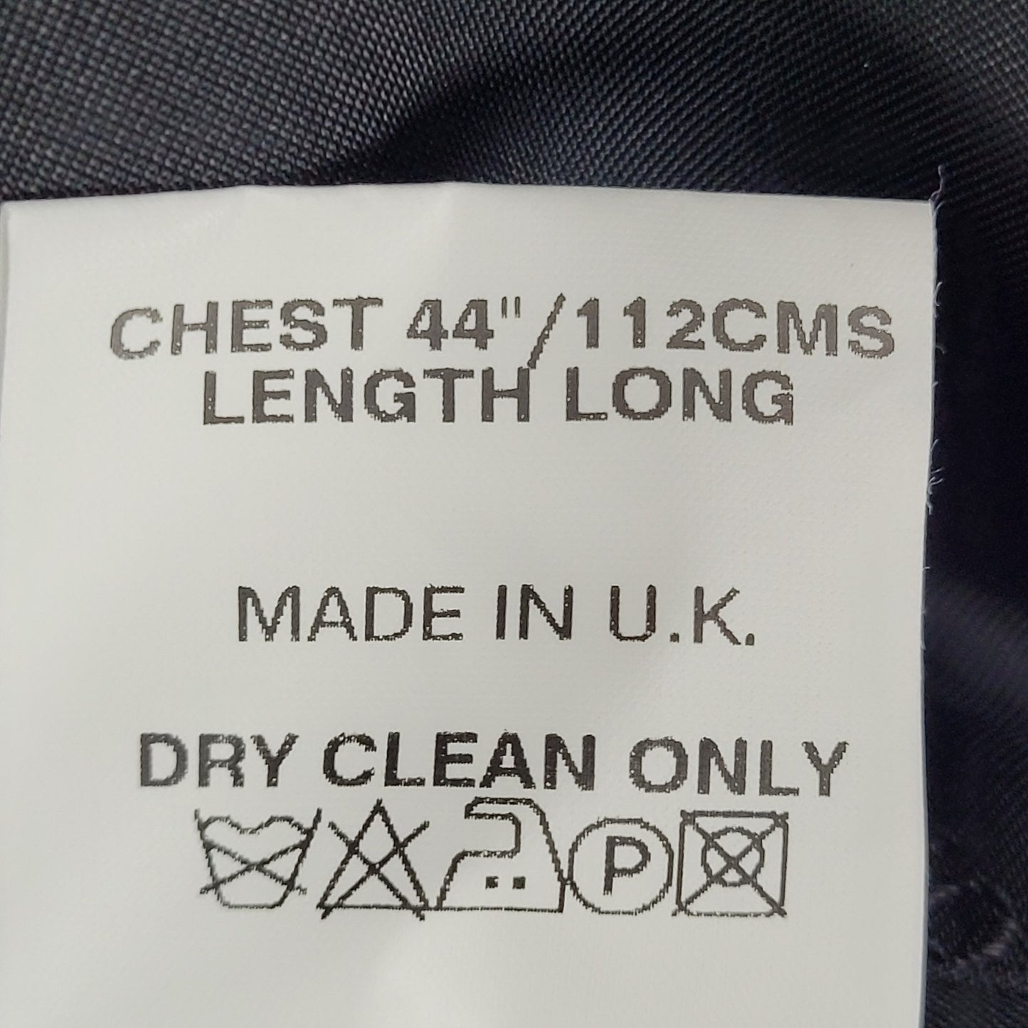 Moss Bros Italian Wool Super 120's Limited Edition Double Breasted Tuxedo 42L