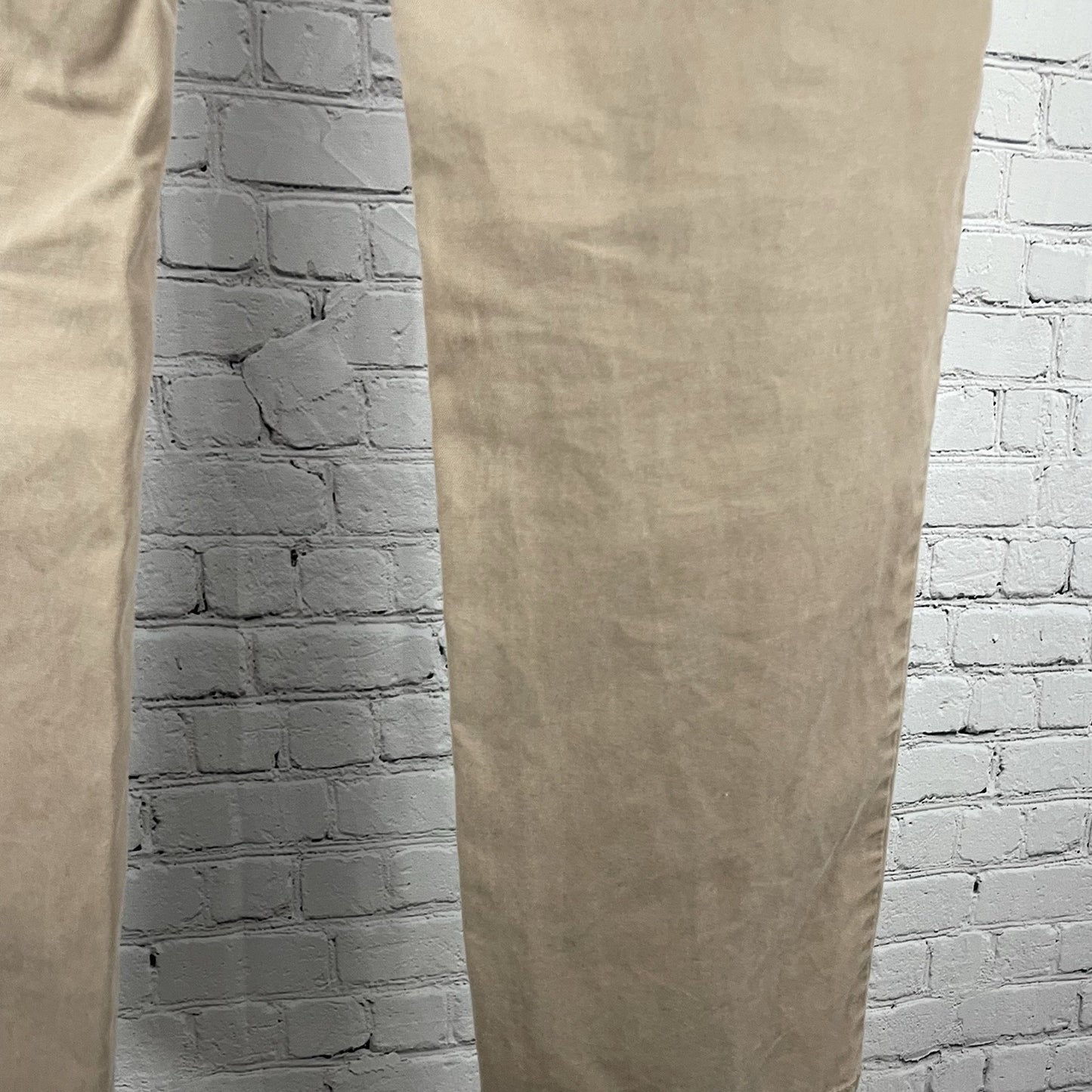 Bonobos Muted Brown 100% Cotton Straight Leg Chino Pants Size 34 (34x31)
