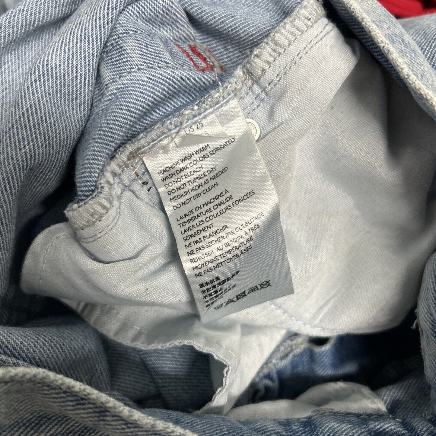 BDG Urban Outfitters High Rise Baggy Denim Blue Jeans Women’s 25 (25 x 30)