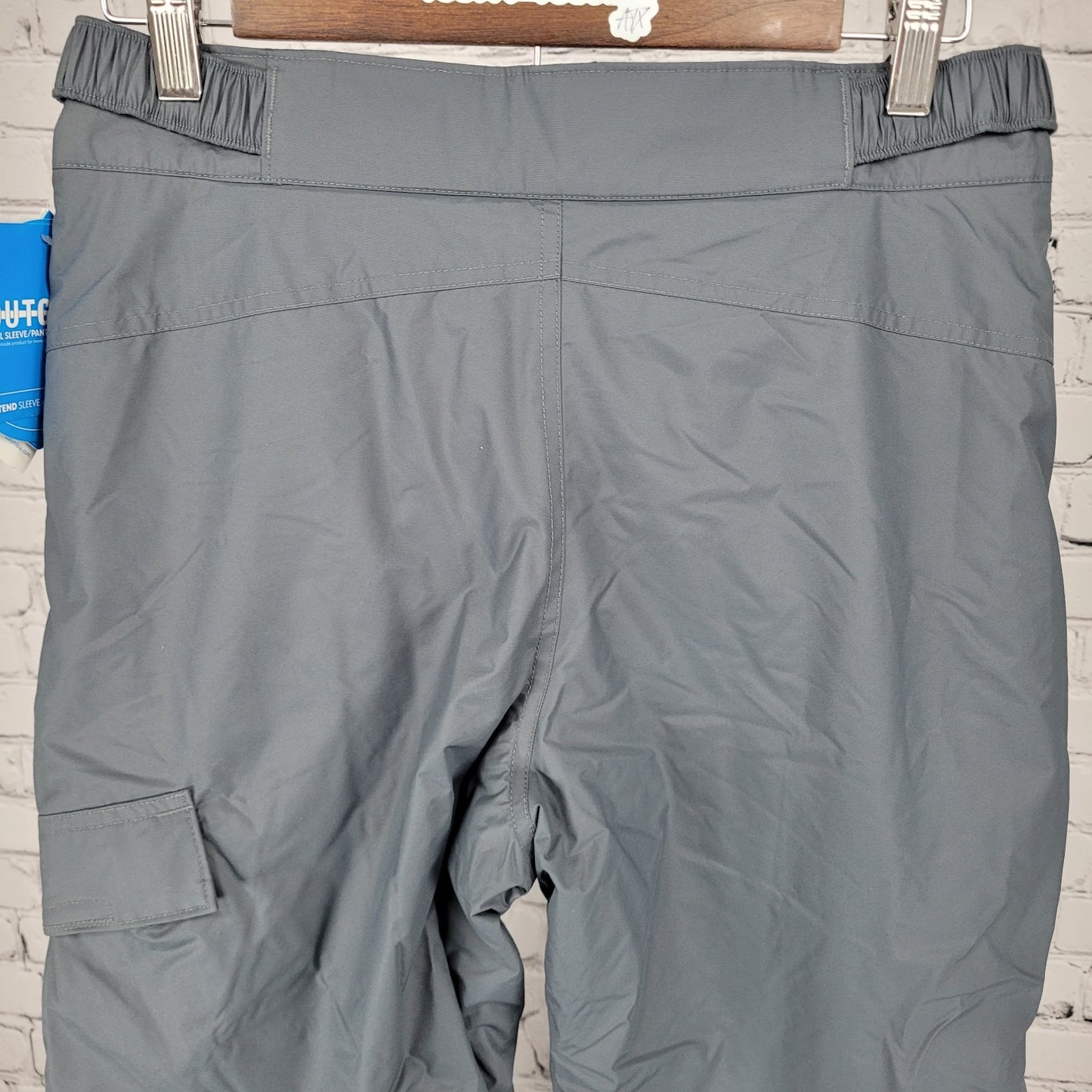 NWT Columbia Grey Outgrown System Waterproof Insulated Snow Pants Size Large L