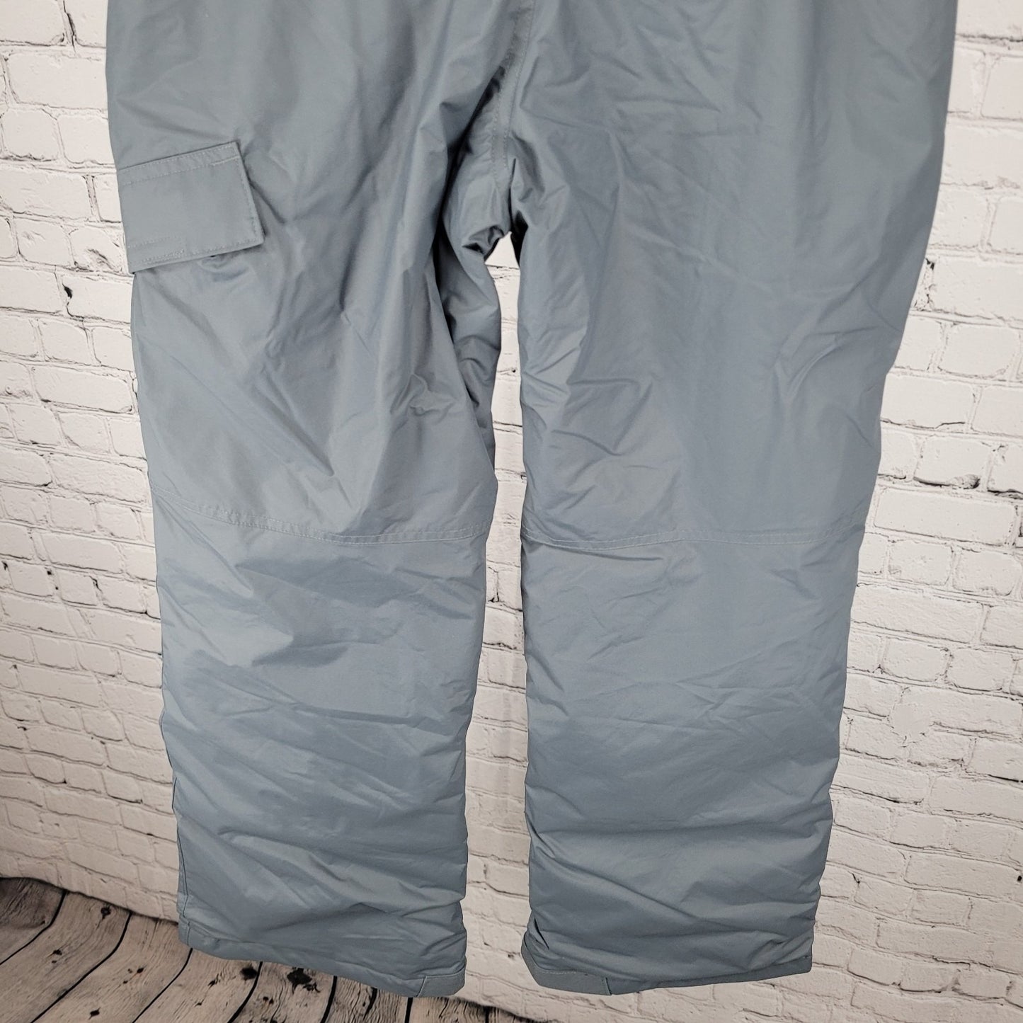 NWT Columbia Grey Outgrown System Waterproof Insulated Snow Pants Size Large L