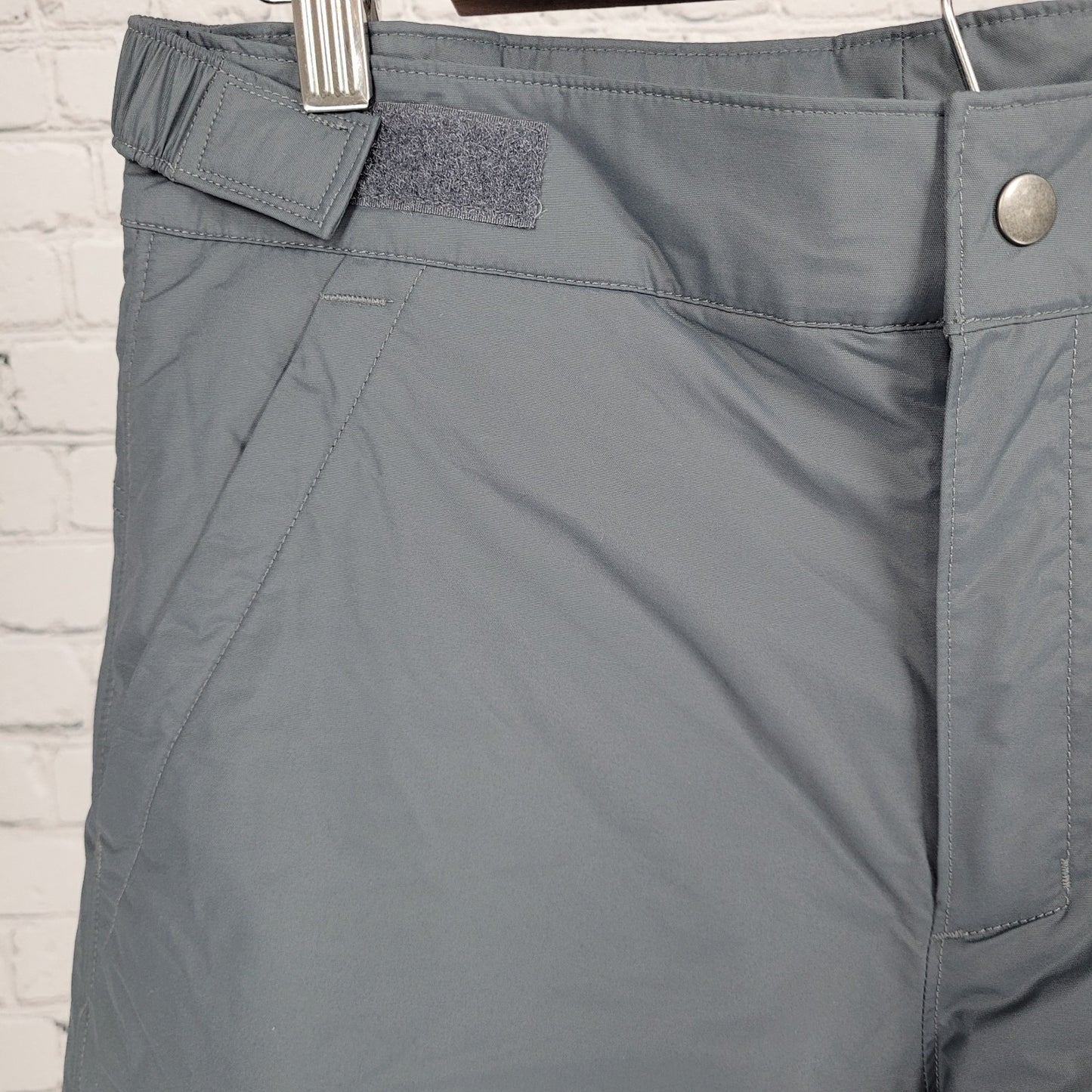 NWT Columbia Grey Outgrown System Waterproof Insulated Snow Pants Size Large L