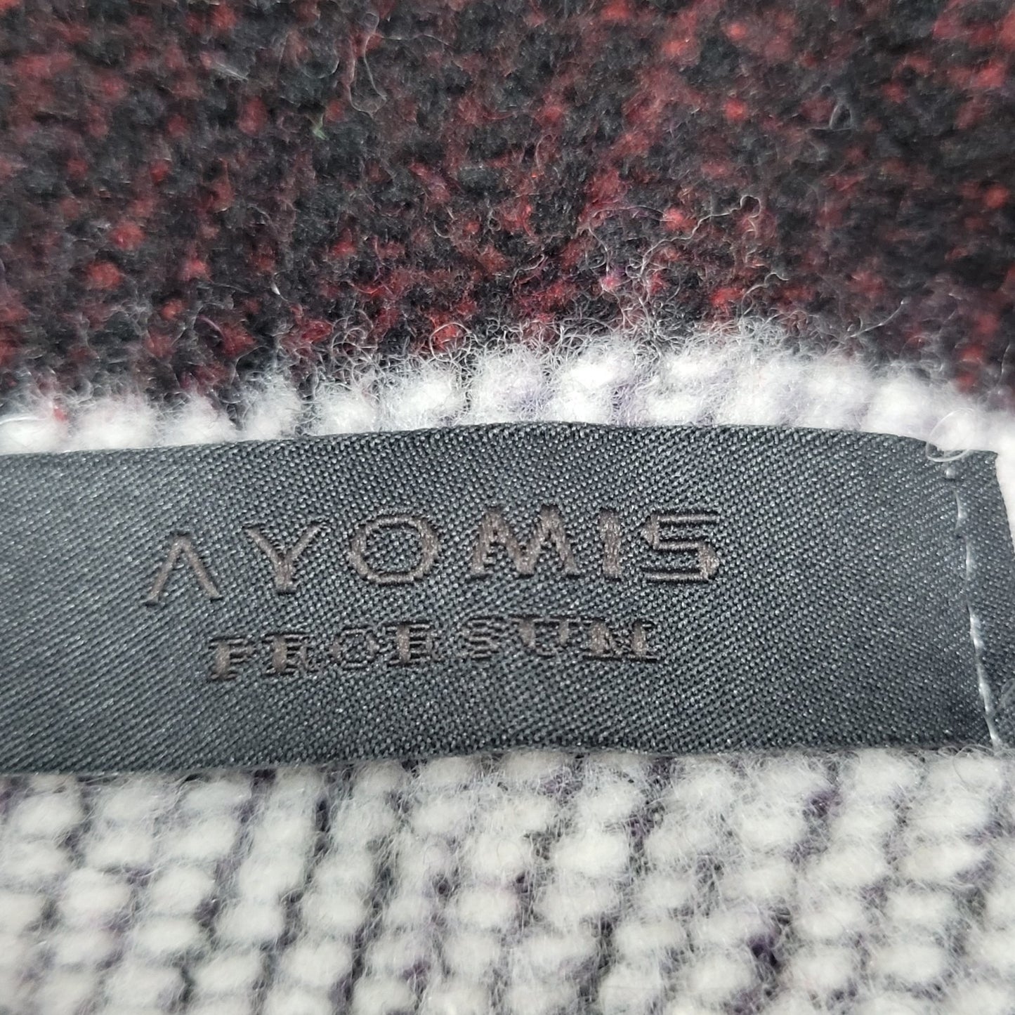 Ayomis Proesum Colorblock Asymmetric Shawl Cape Blanket Sweater One Size