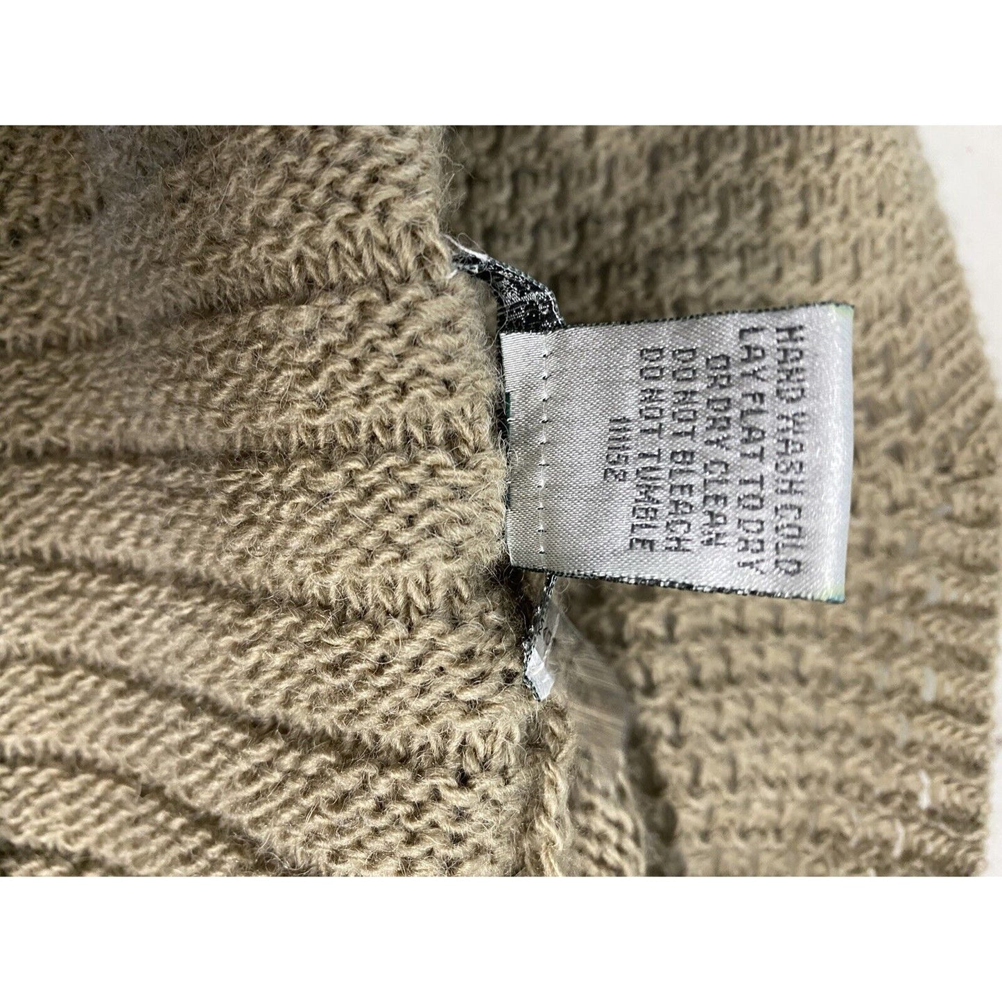 Alberto Makali Long Brown Wool Knit Sweater S Small