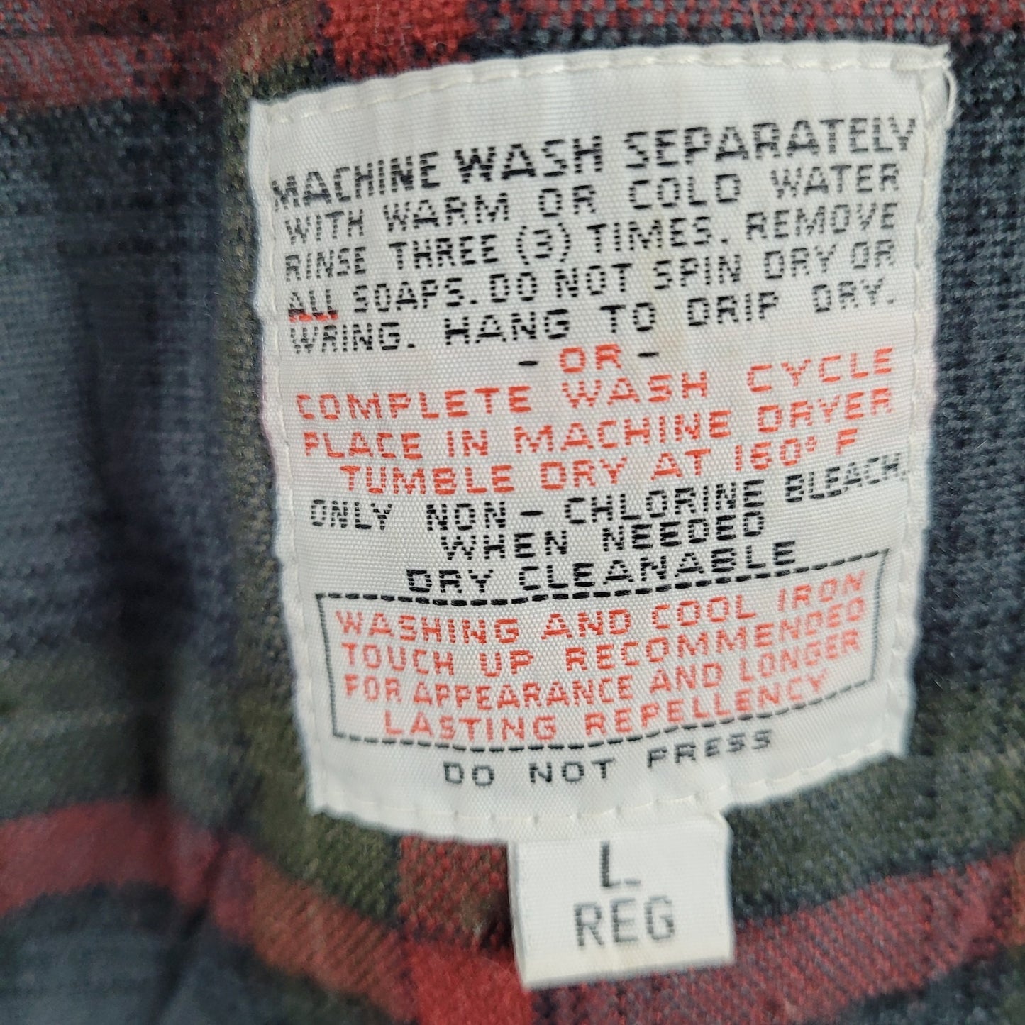 London Fog Towne Tan Removable Hood Plaid Lined Full Zip Coat Size Large L
