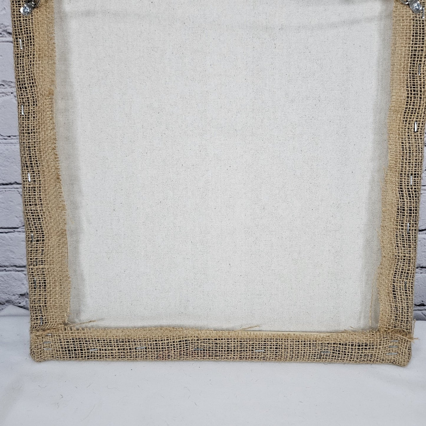 Comsa Coffee Authentic Burlap Sack Wrapped Canvas Wood Framed Art 20x16