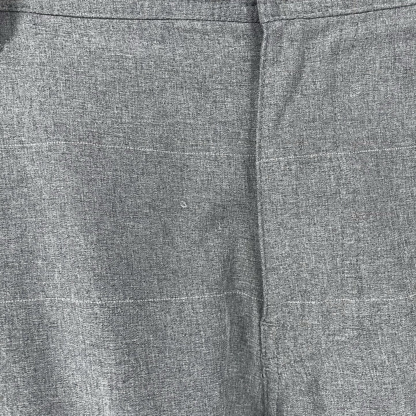 Hang Ten Grey Zipped Drawstring Chino Board Shorts Swim Trunks Pockets Size 38