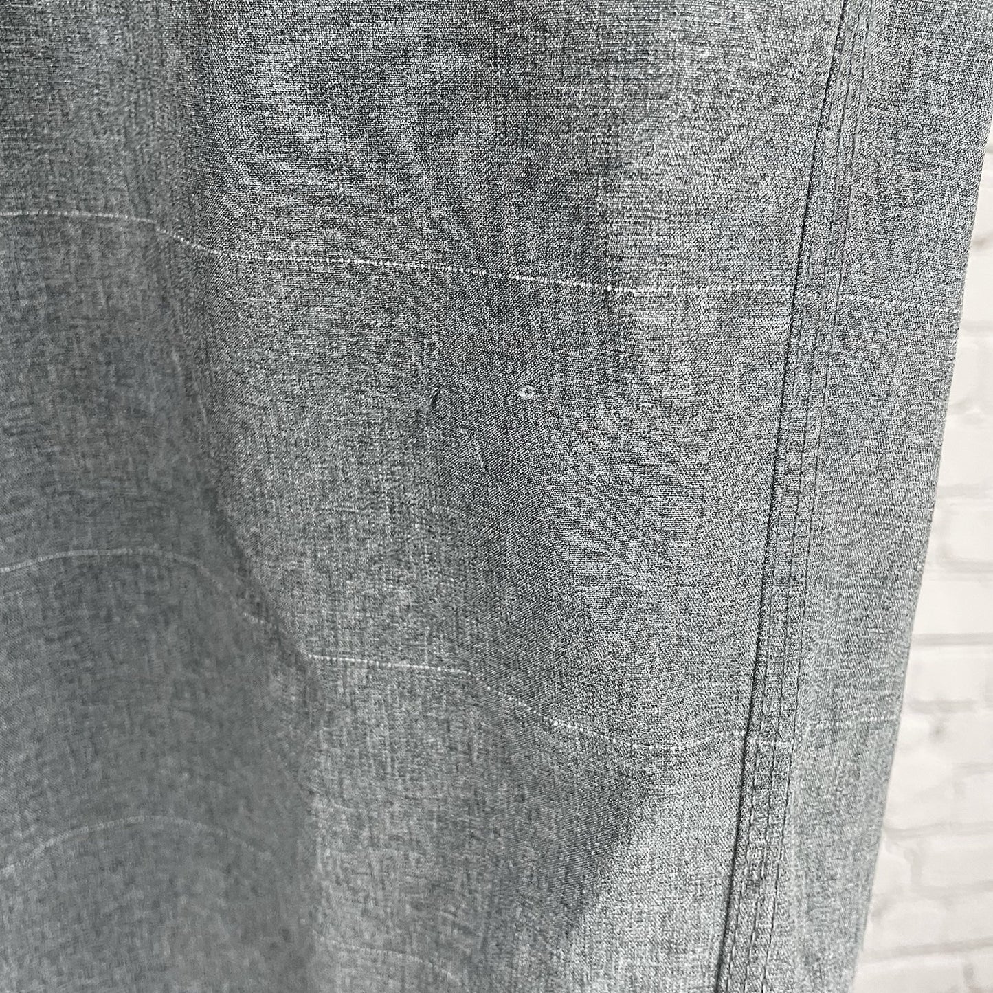 Hang Ten Grey Zipped Drawstring Chino Board Shorts Swim Trunks Pockets Size 38