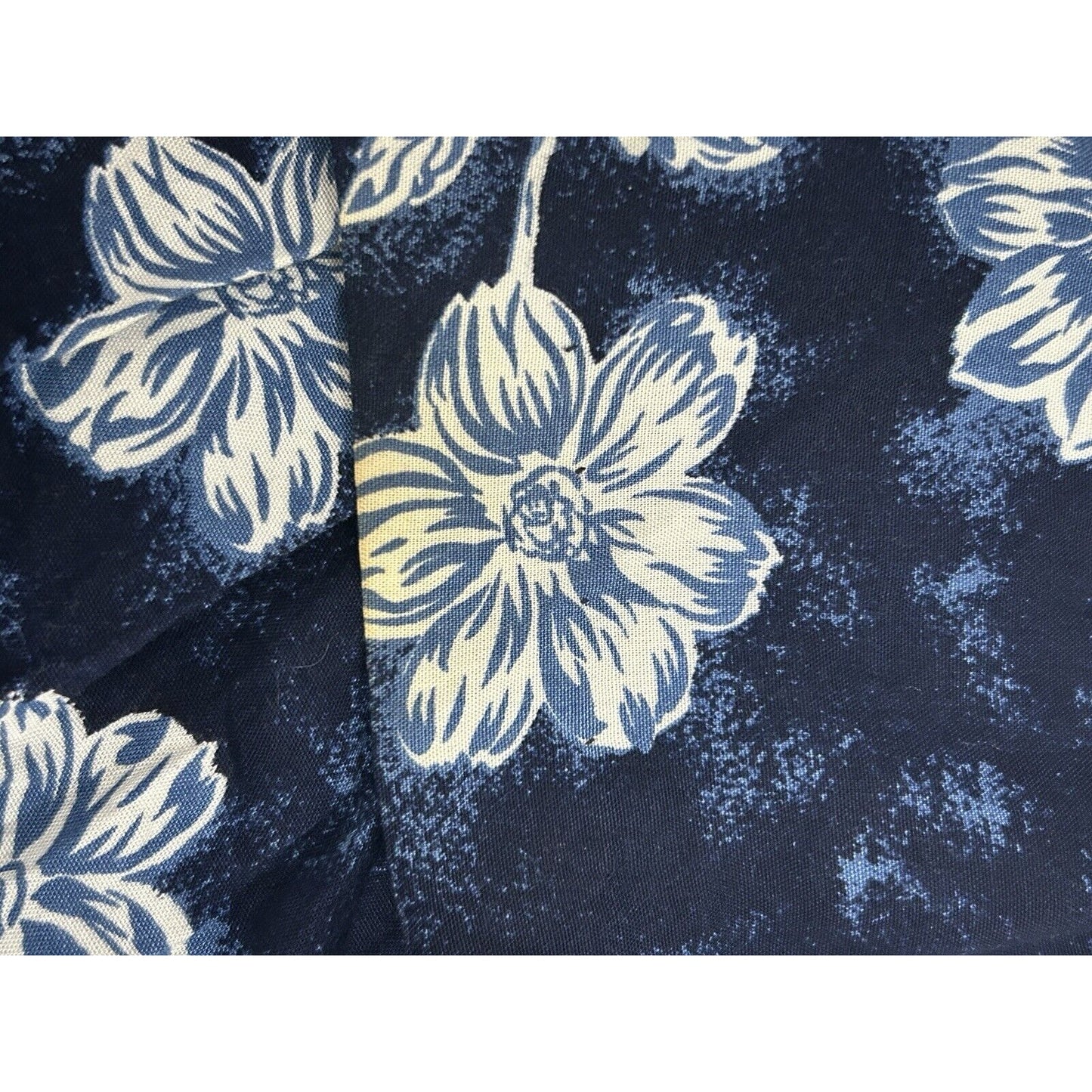 Brett Alixander Blue Hawaiian Adjustable Waist Short Sleeve Maxi Mumu Size 10