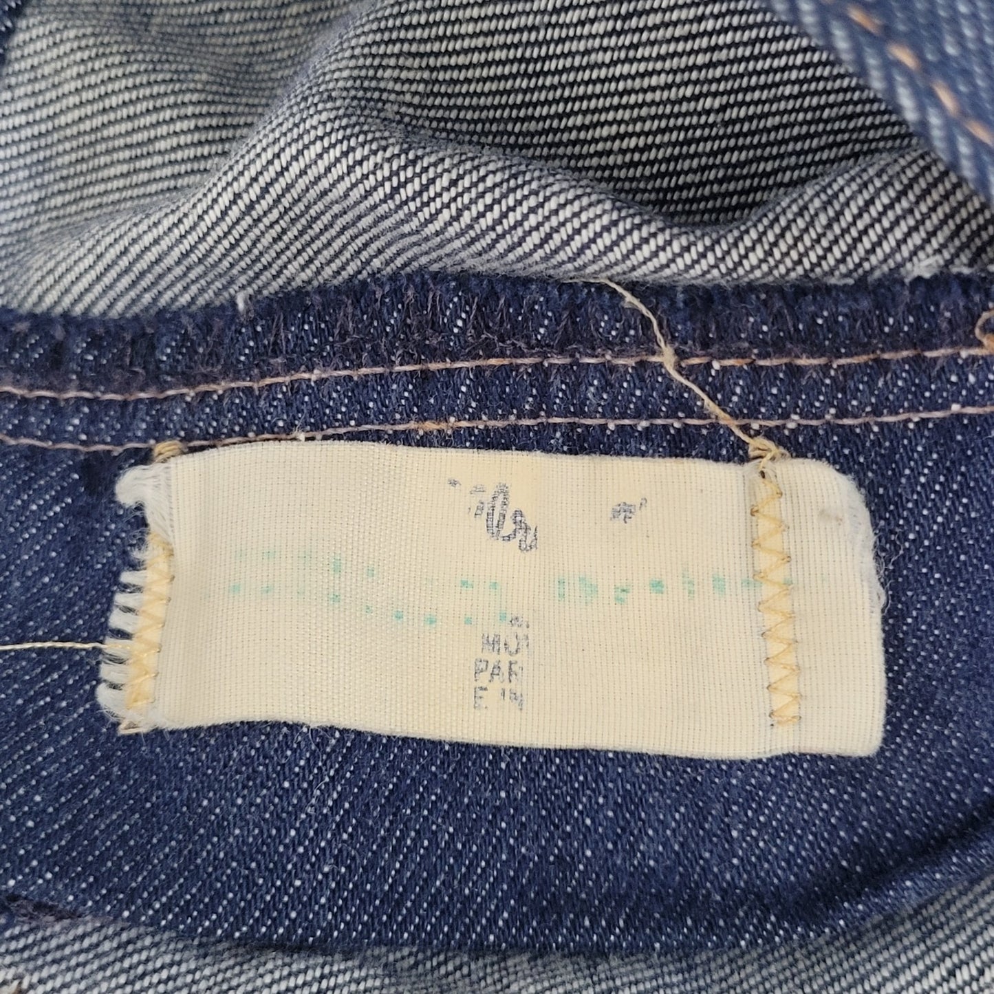 VTG Wrangler Blue Denim Western Cowboy Medium Wash Bootcut Jeans Size 28x34