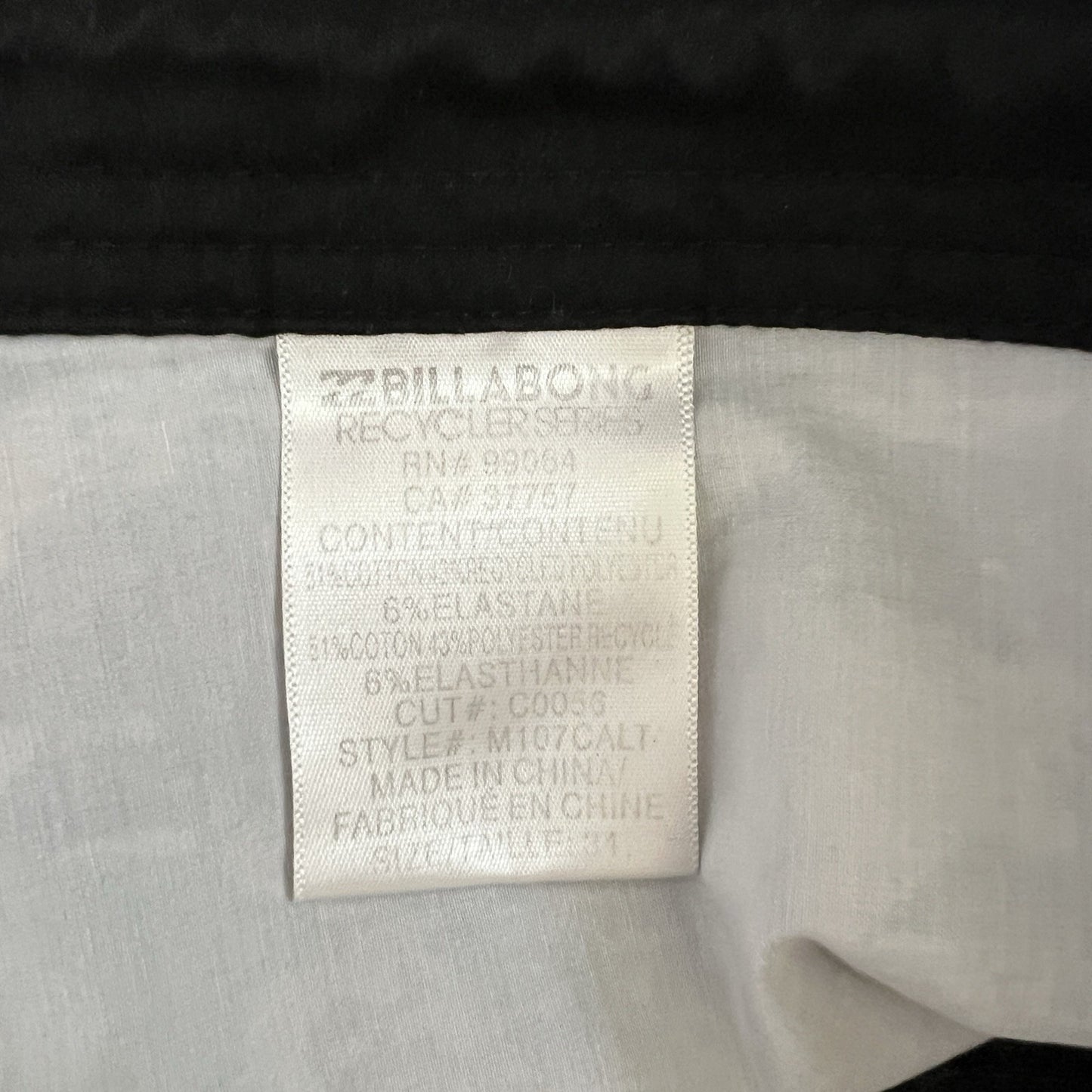 Billabong Grey Recycler Series Swim Hybrid Surf Board Shorts Men’s 34