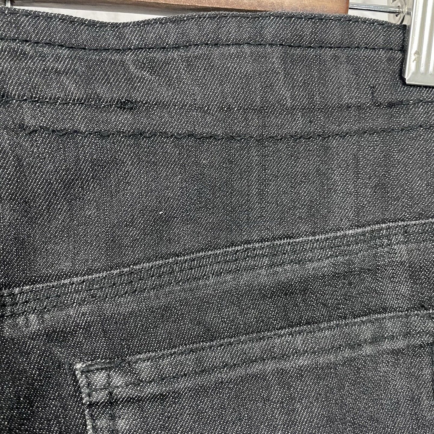 Chico’s Dark Grey Platinum Regular Stretch Flared Jeans Size US 4 (32x32)
