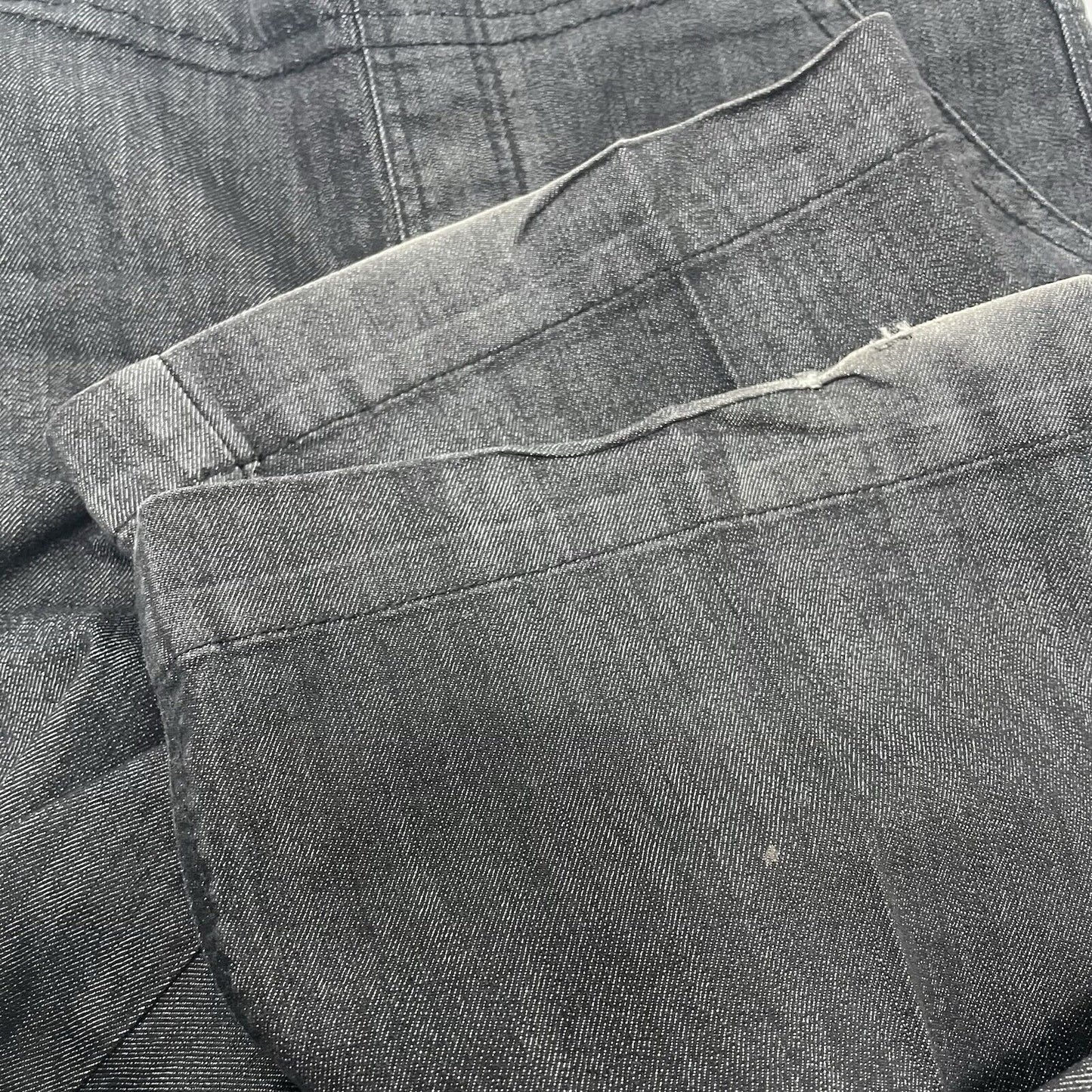 Chico’s Dark Grey Platinum Regular Stretch Flared Jeans Size US 4 (32x32)